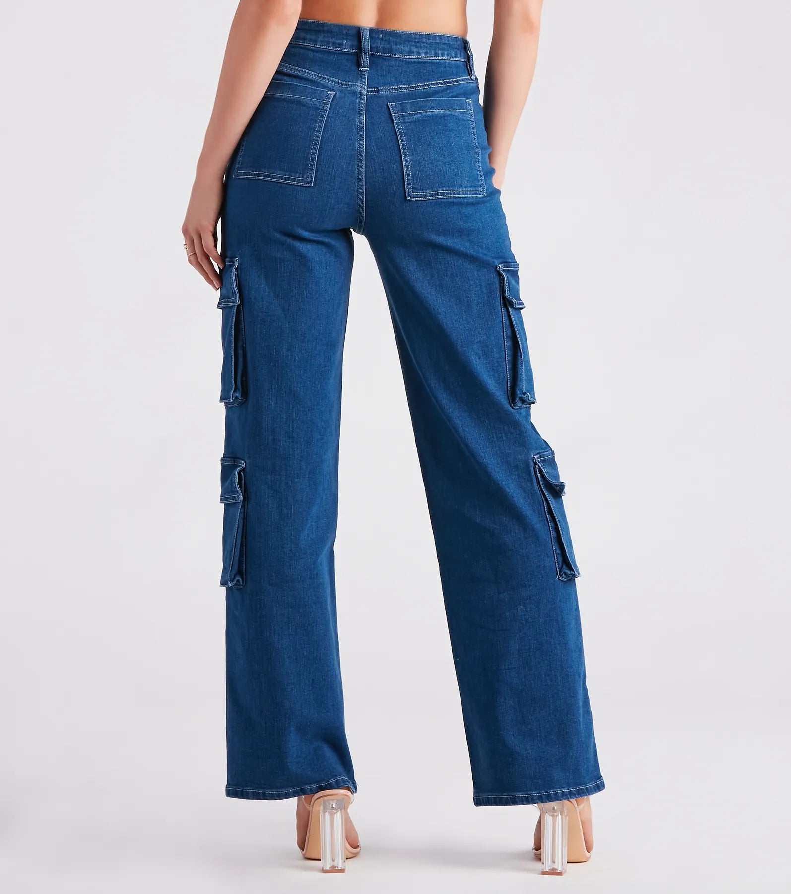 Ultimate Wide Leg Denim Pants - Cutie In Charge