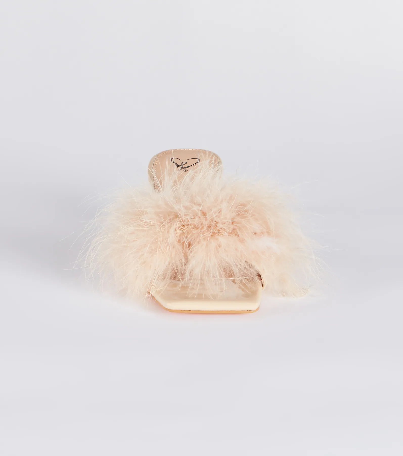 Ultimate Glam Marabou Kitten Heel Mules - Premium Party Style