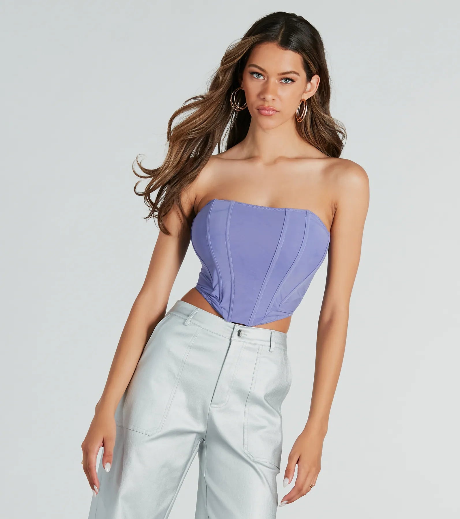 Ultimate Night-Out Cropped Corset Top