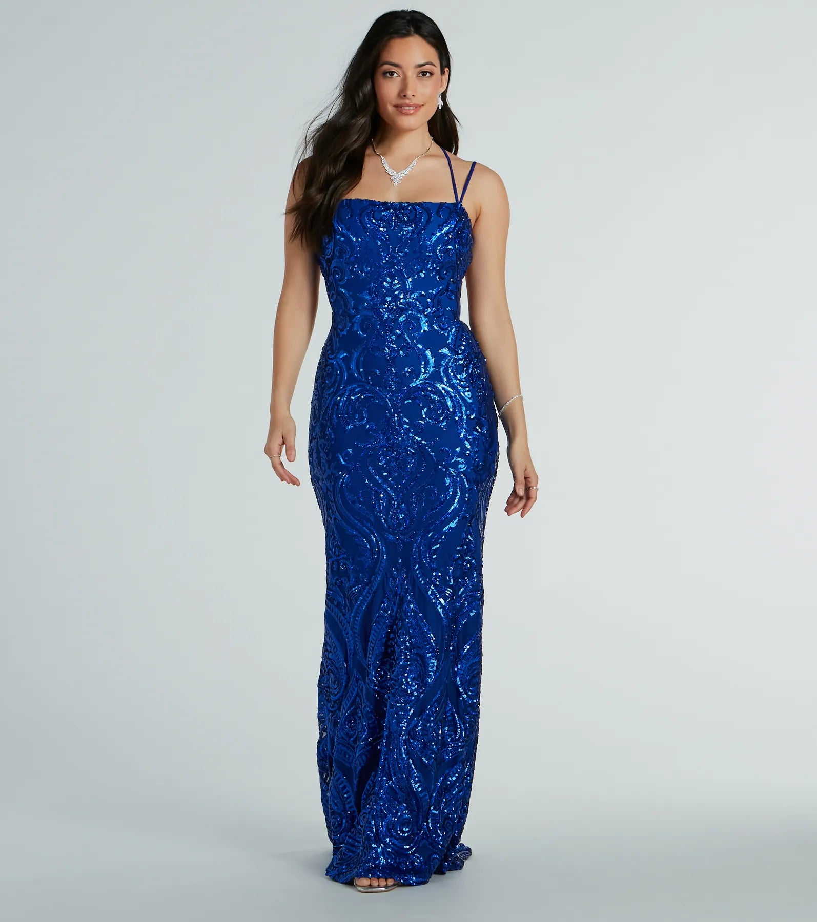 Premium Delaney Sequin Mermaid Gown – Ultimate Formal Dress