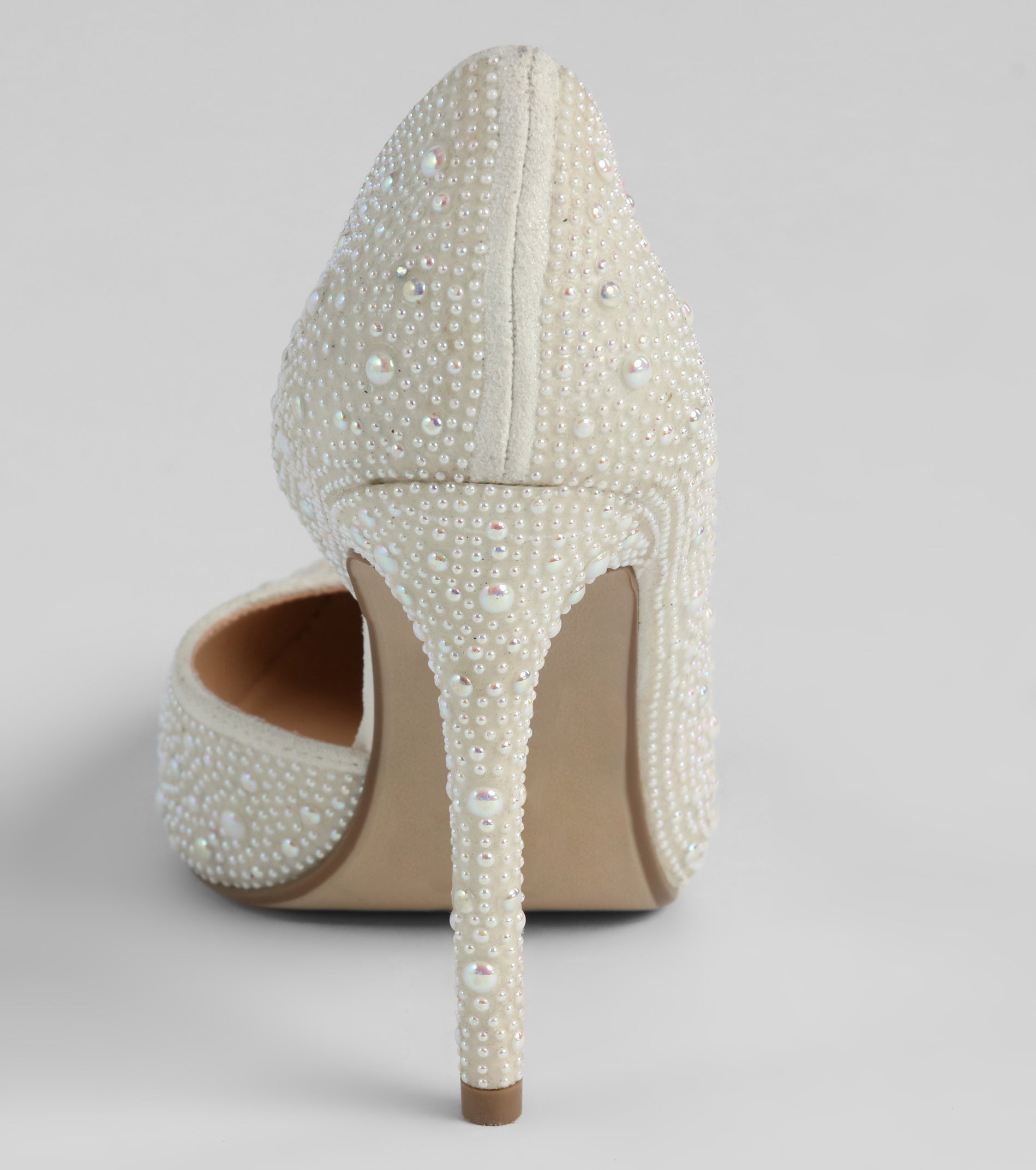 Premium Elegance Faux Pearl Stiletto Heels