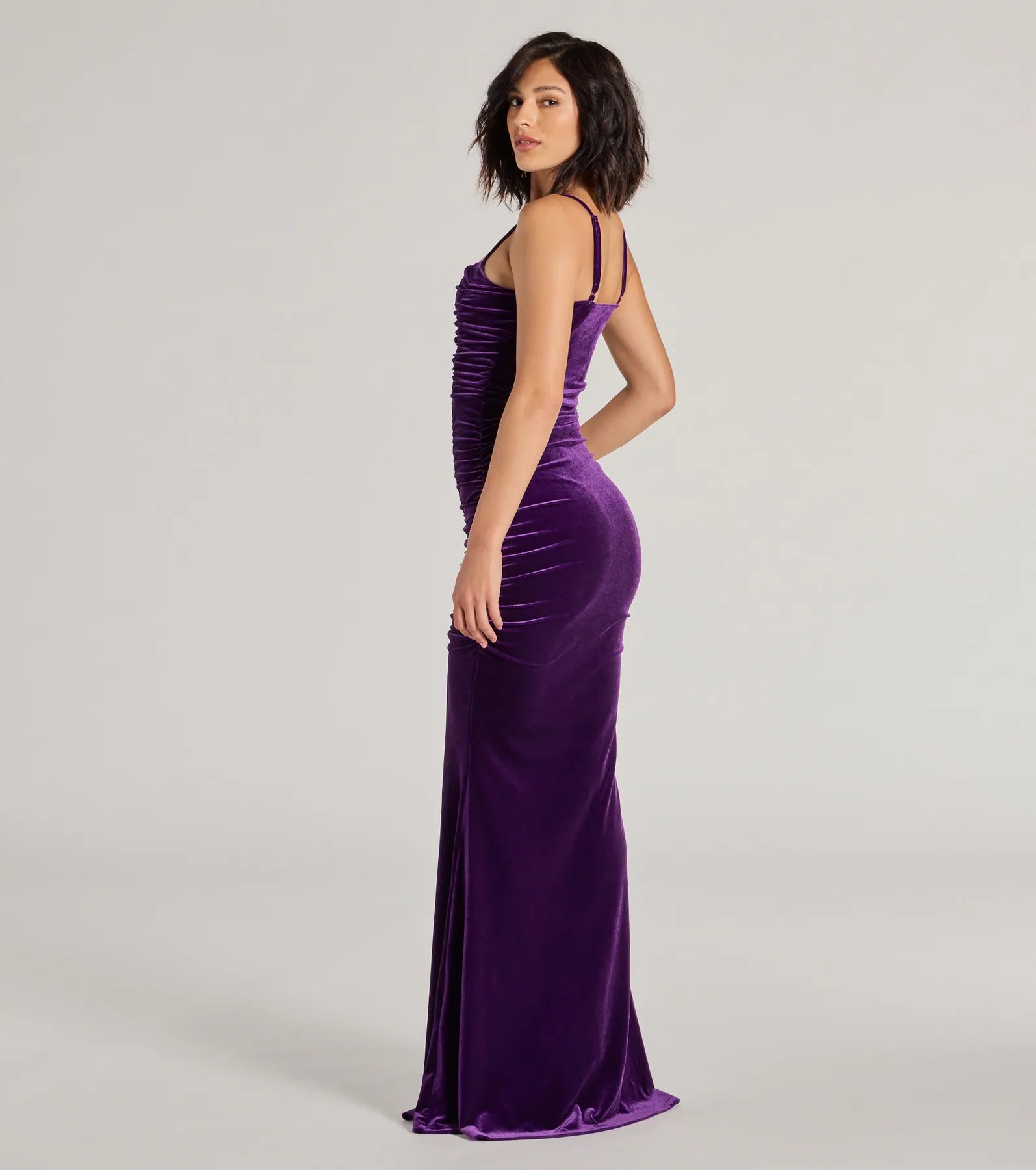 Premium Alondra Velvet Mermaid Dress - Ultimate Formal Elegance