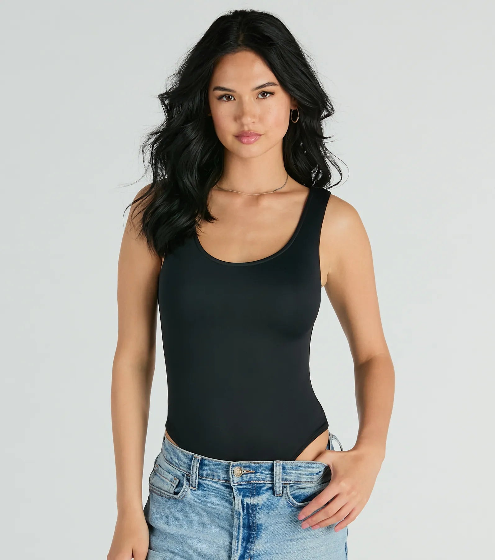 Ultimate Smooth Silhouette Sleeveless Bodysuit - Premium Fit & Style