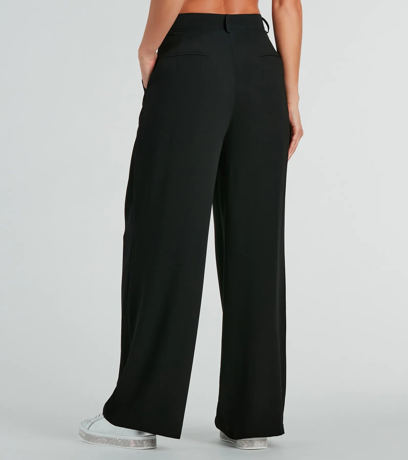 Premium Like Clockwork High-Rise Wide-Leg Trousers - Upgrade Your Style