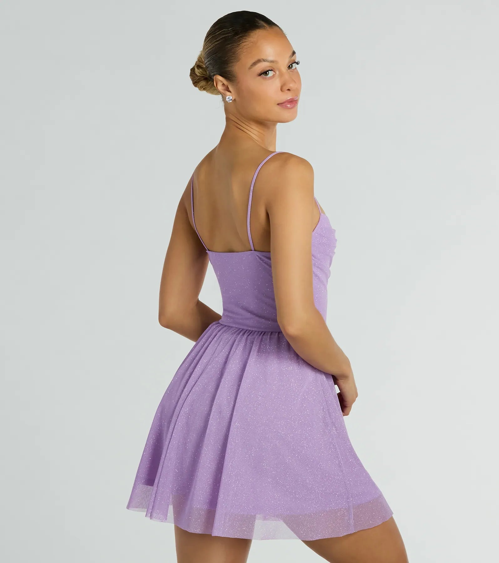 Ultimate Glamour: Sparkle Skater Dress