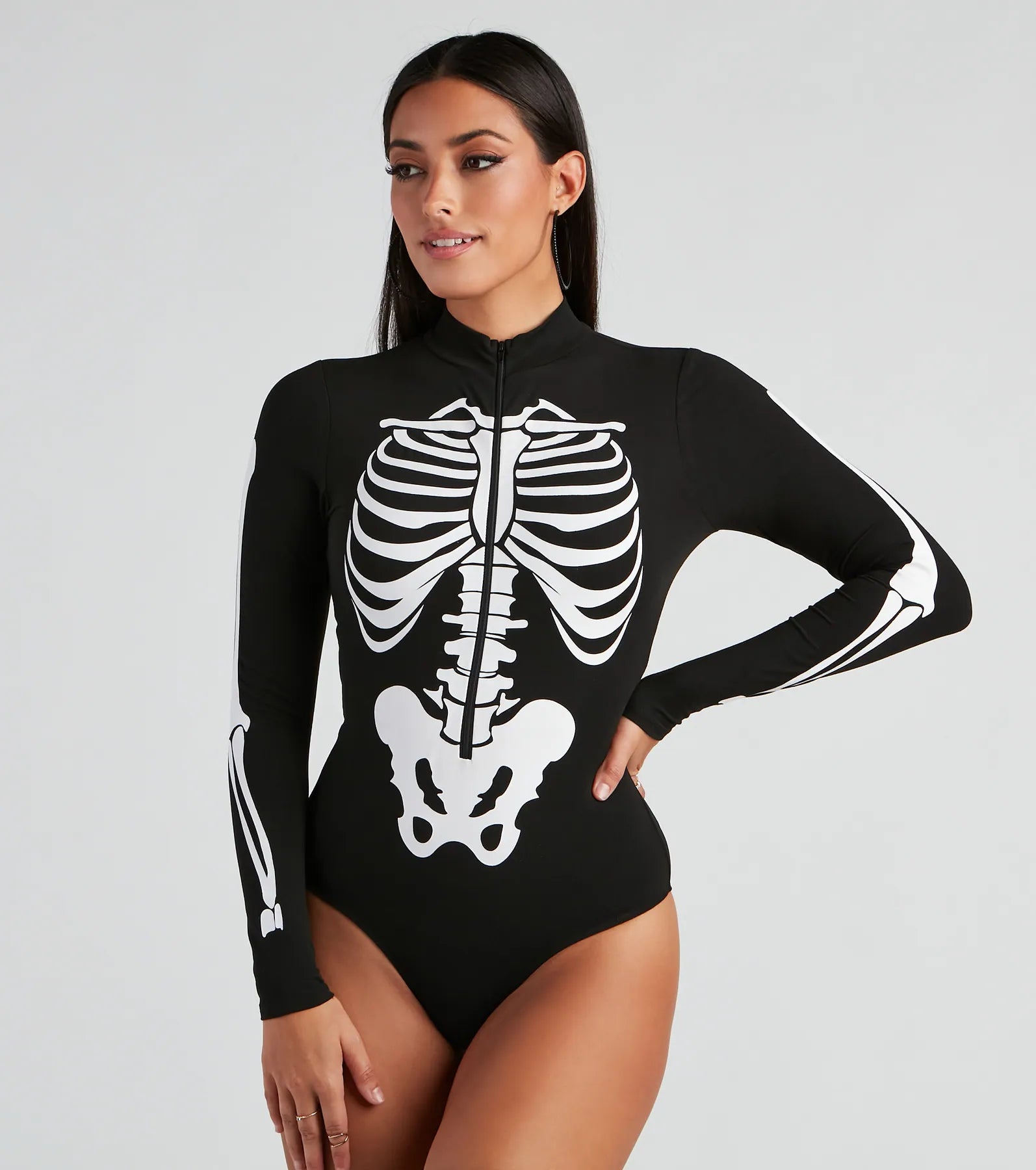 Ultimate Sultry Skeleton Halloween Bodysuit