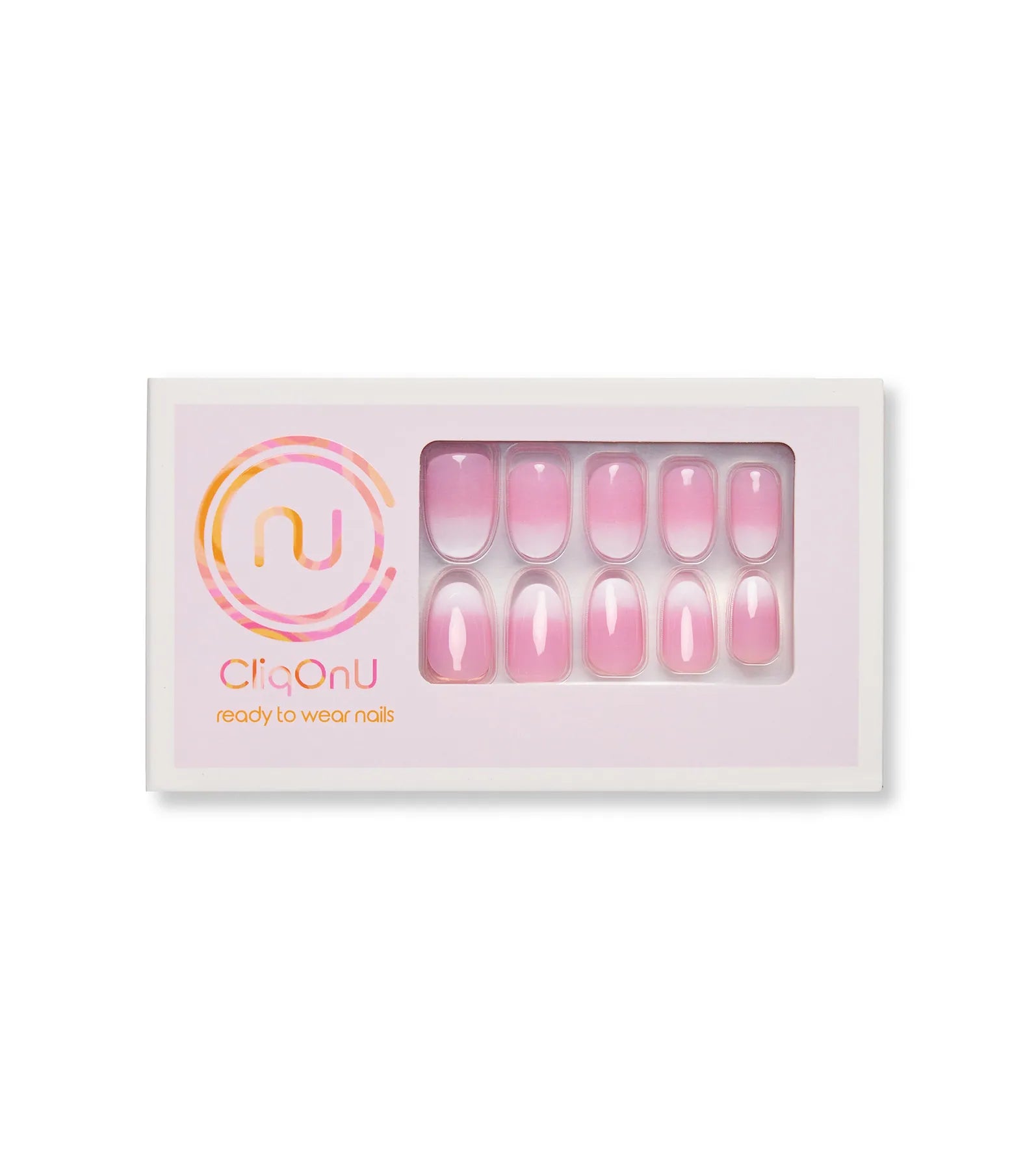 Ultimate Colored French Manicure Press-On Nail Kit - Flawless & Chic