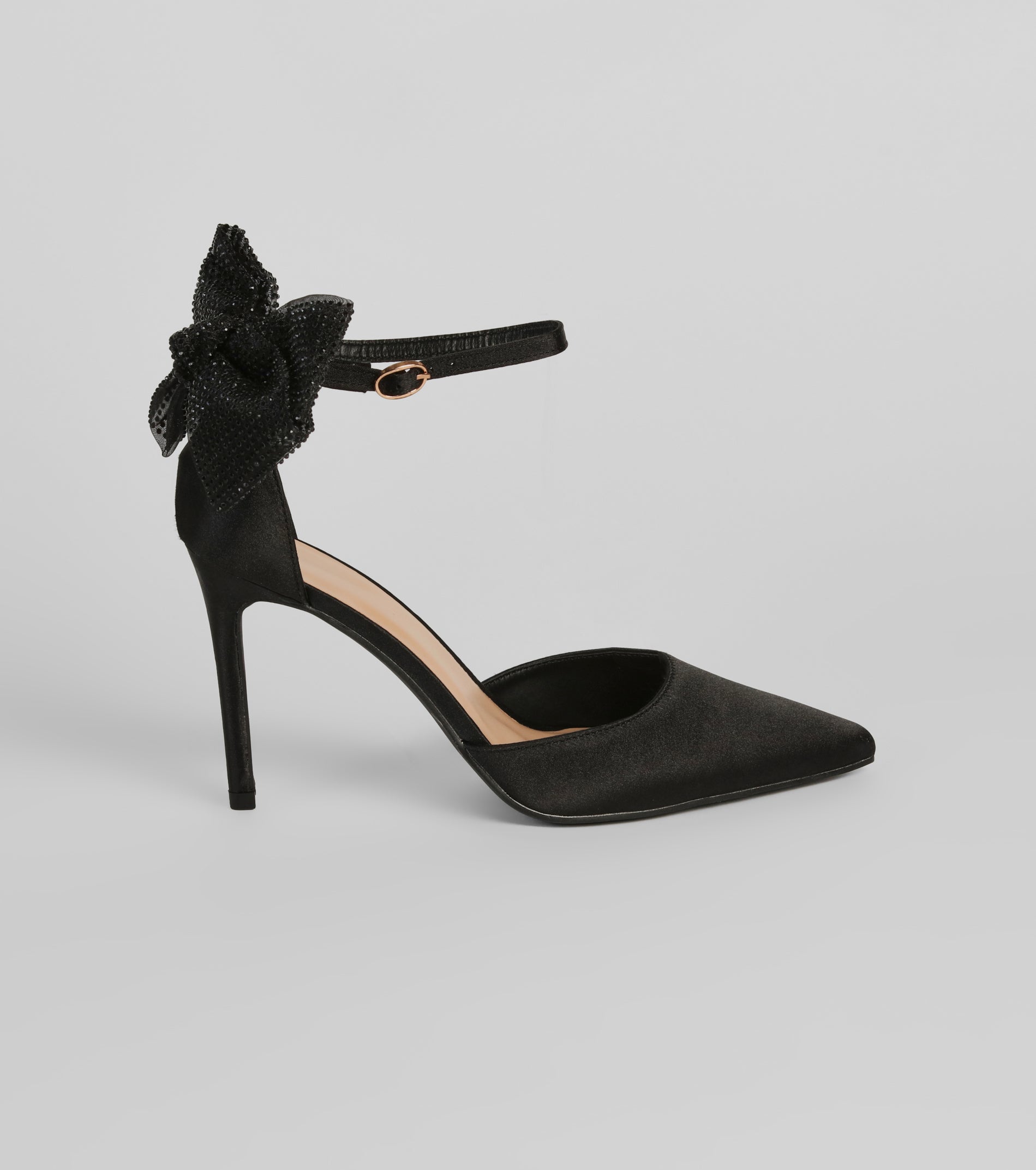 Ultimate Chic Bow-Detail Stiletto Pumps - Premium Elegance