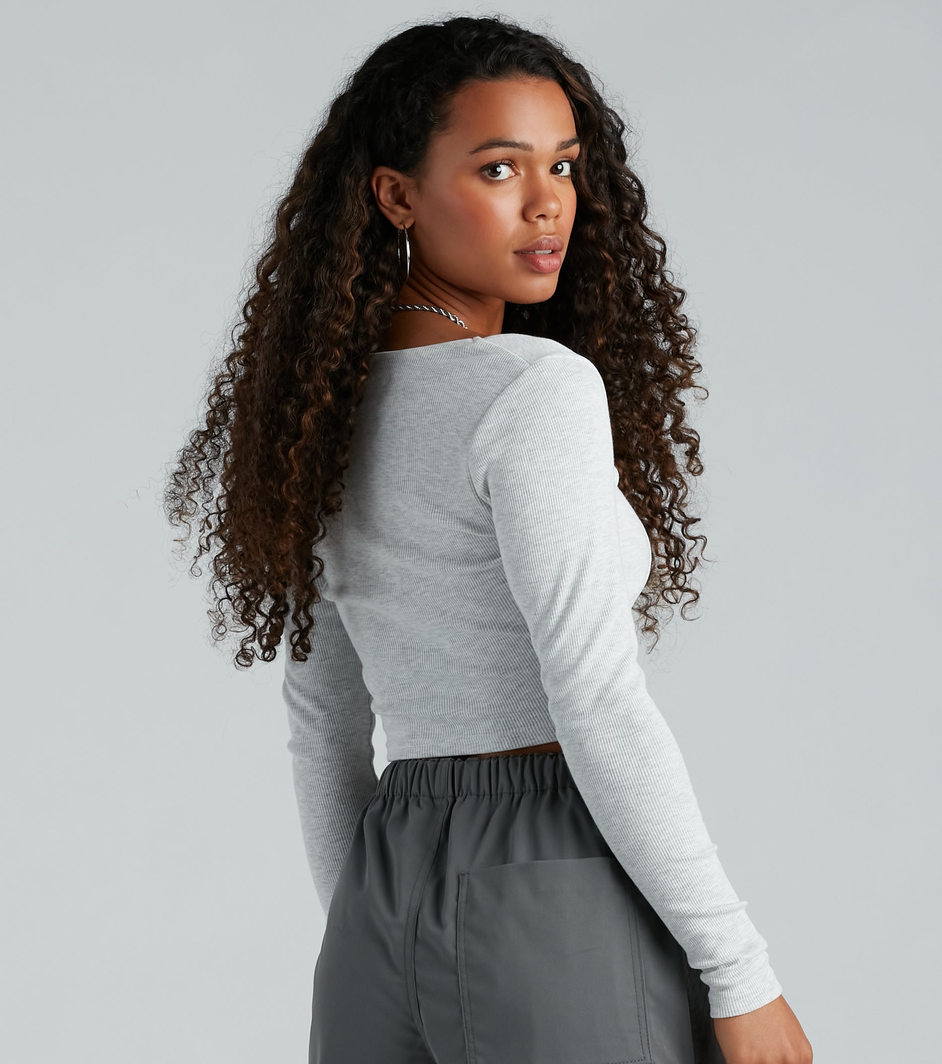 Ultimate Rib Knit Corset Crop Top - Elevate Your Style