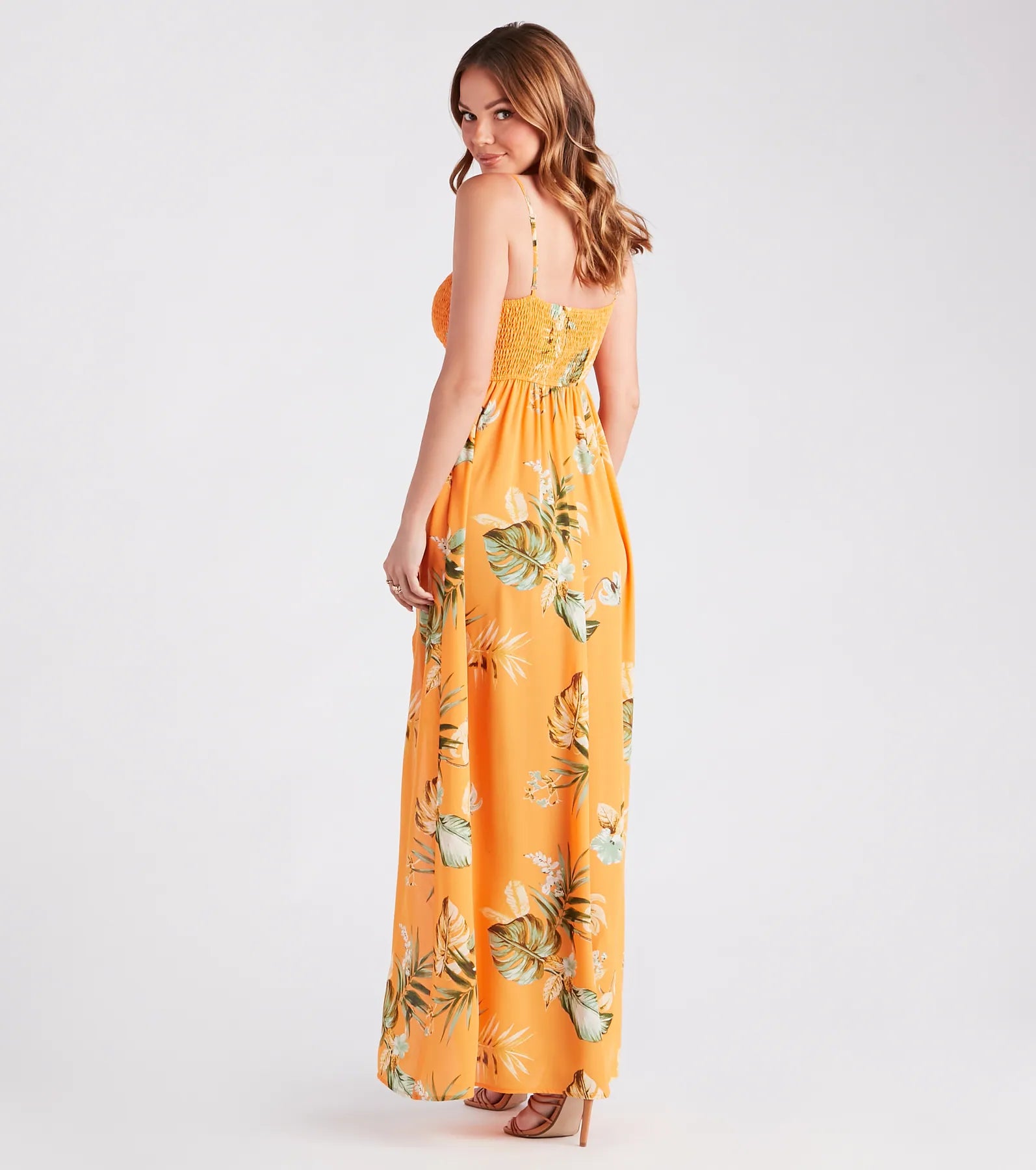 Ultimate Island Love Tropical Print Maxi Dress - Premium Vacation Style