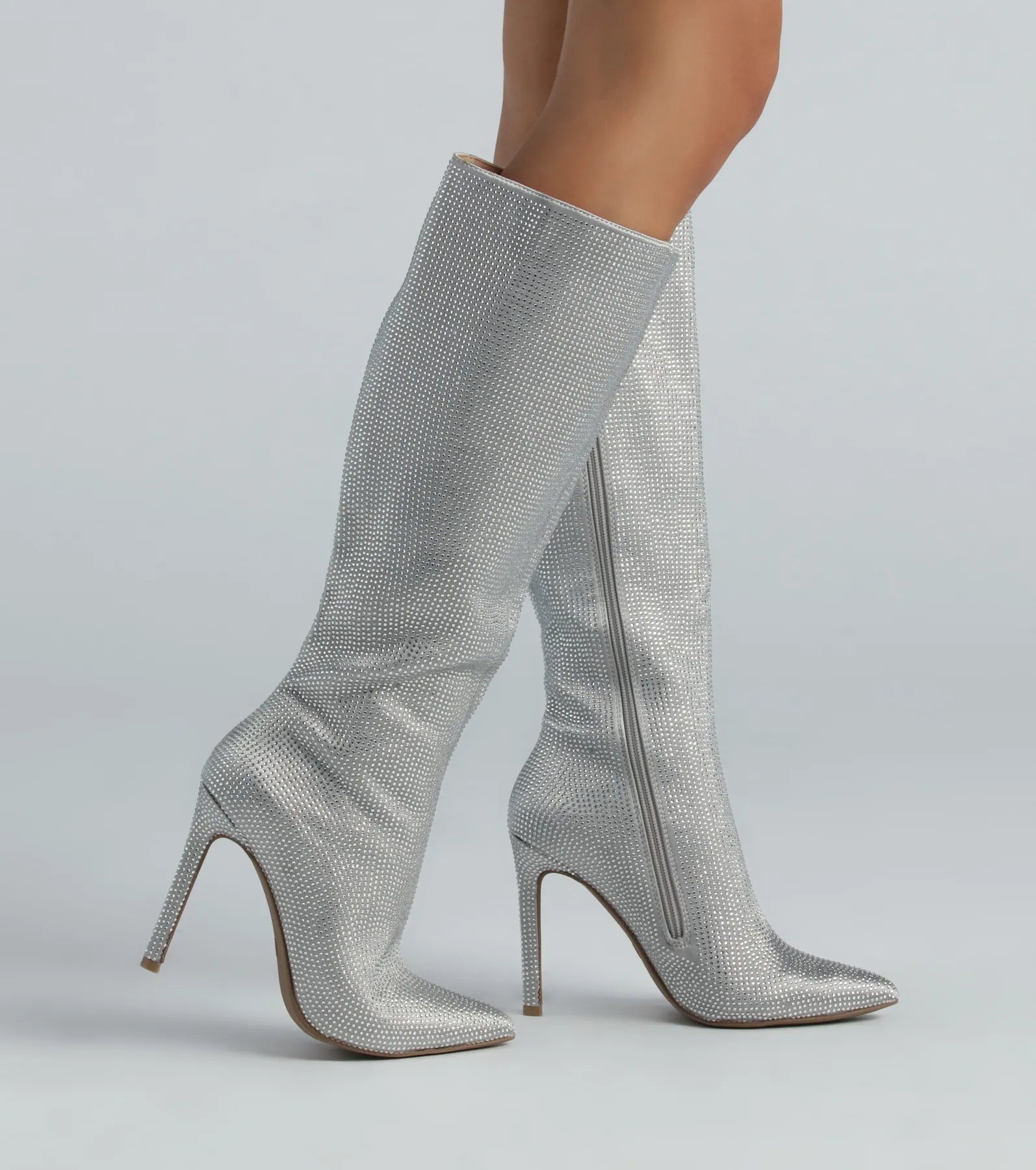 Ultimate Sparkle Under-The-Knee Boots - Shine with Every Step