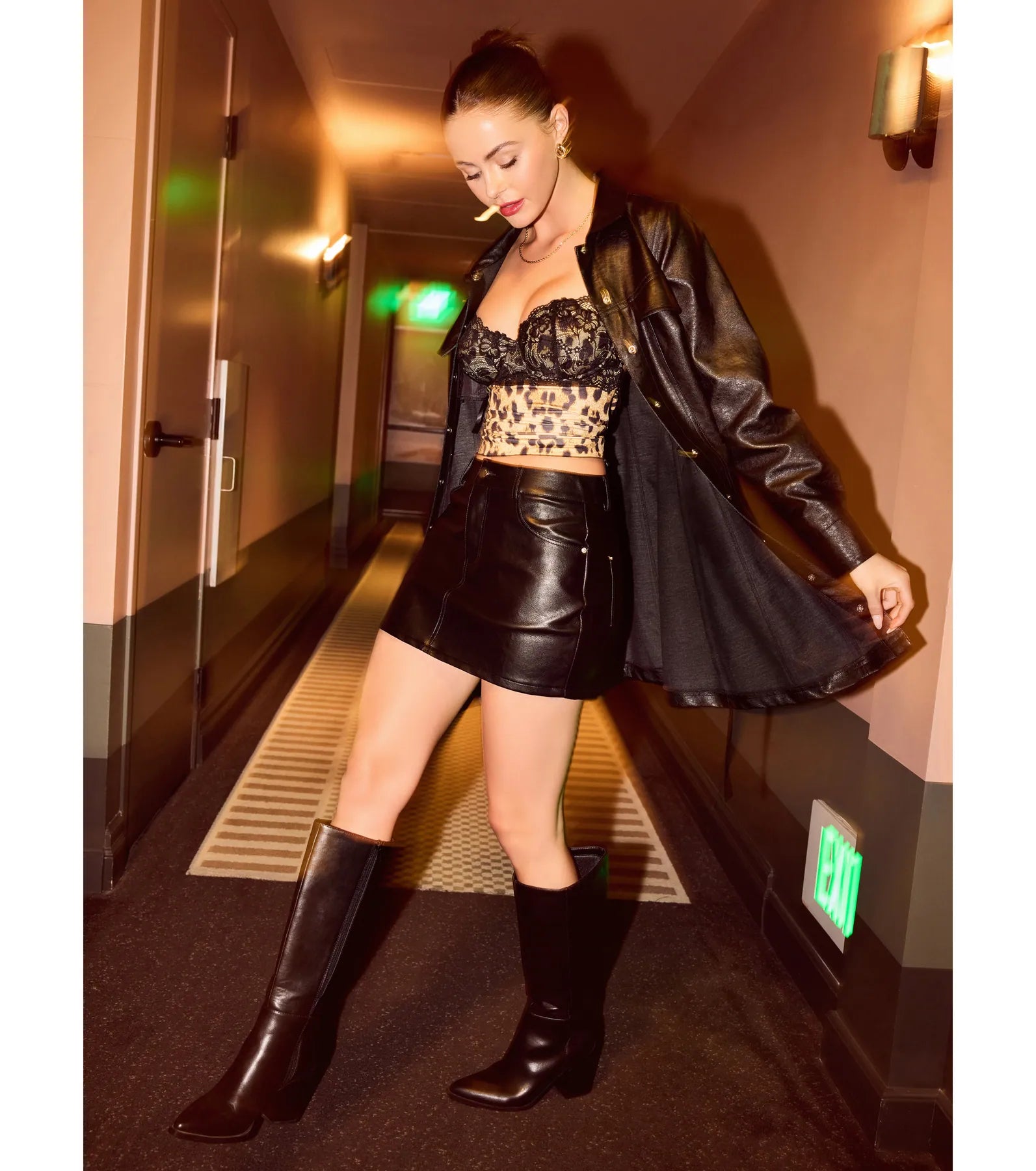 Ultimate Faux Leather Trench Coat - Premium Style Upgrade