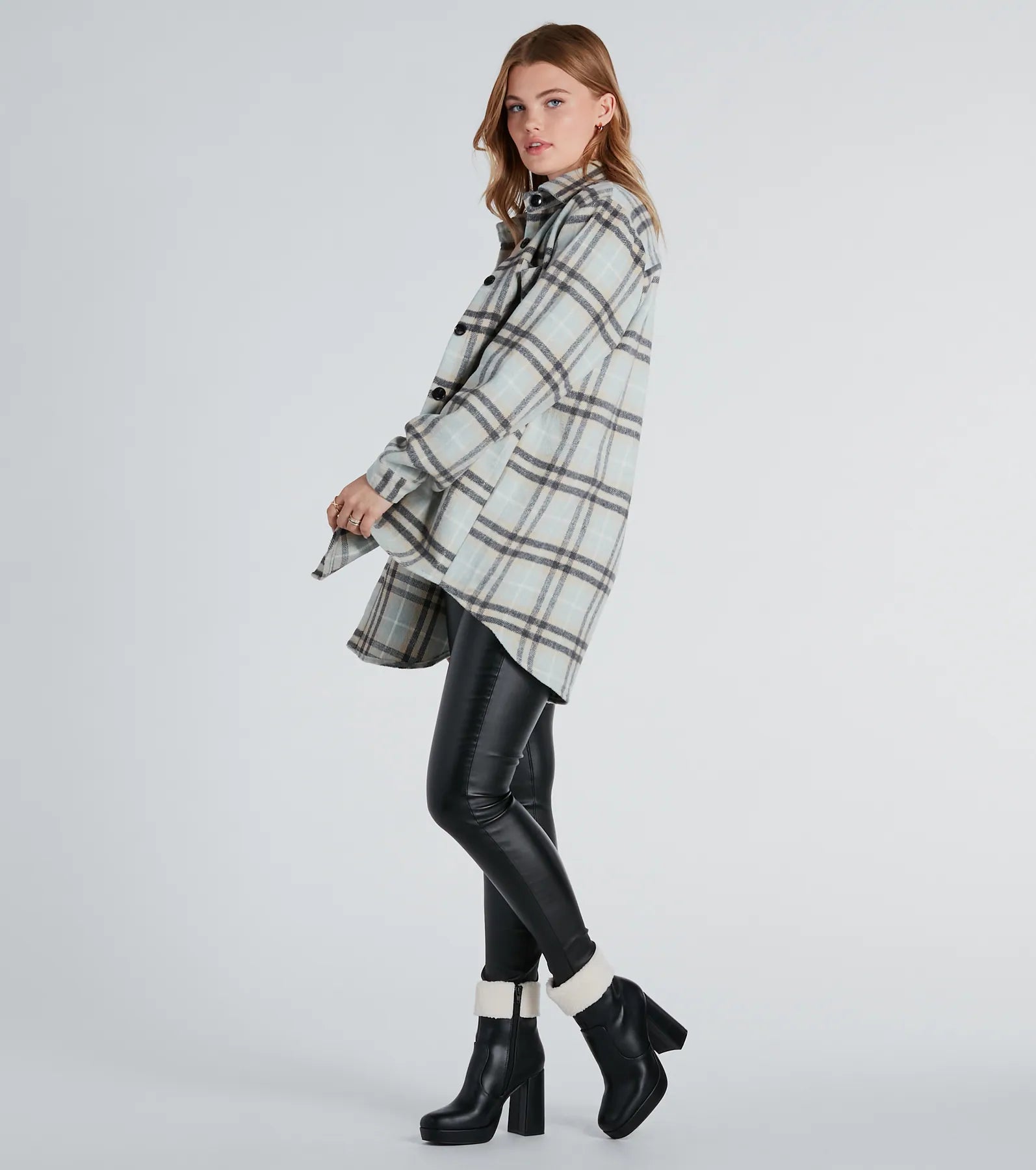 Ultimate Plaid Flannel Shacket - Effortless Style Upgrade