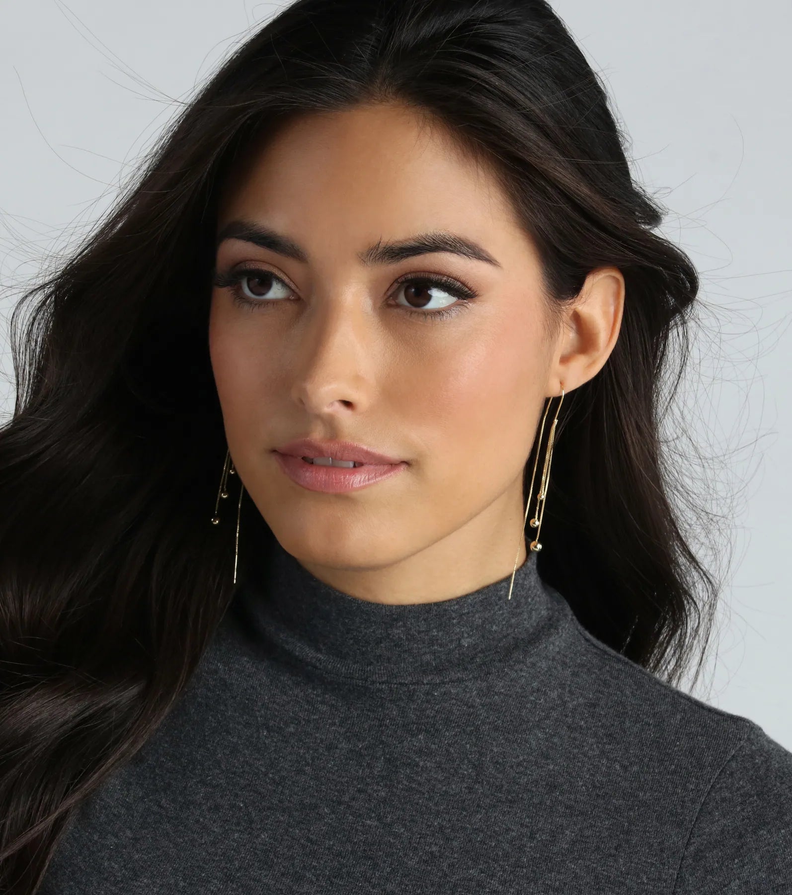 Premium Beaded Threader Earrings - Effortlessly Stunning Style