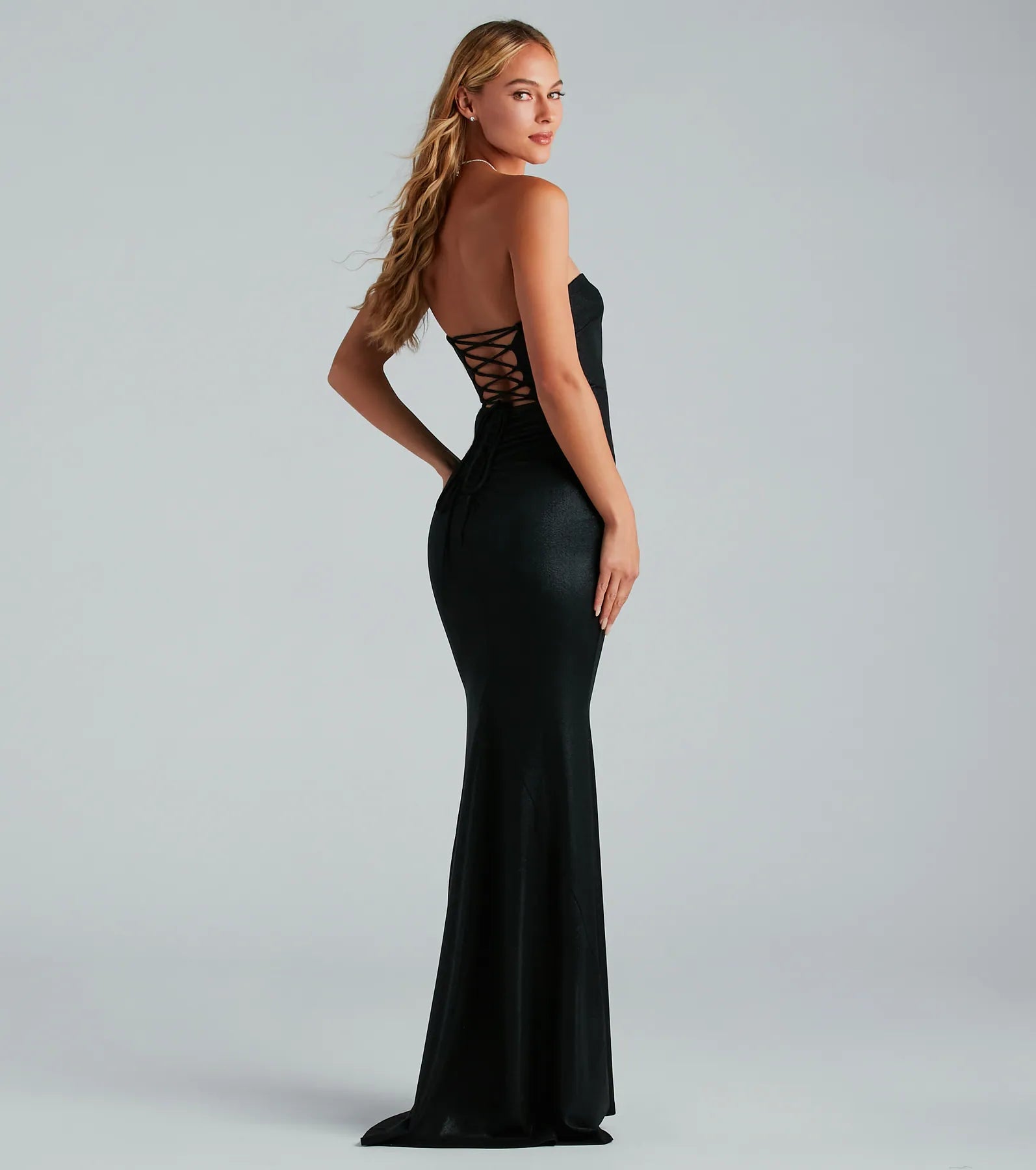 Ultimate Makayla Premium Strapless Mermaid Gown