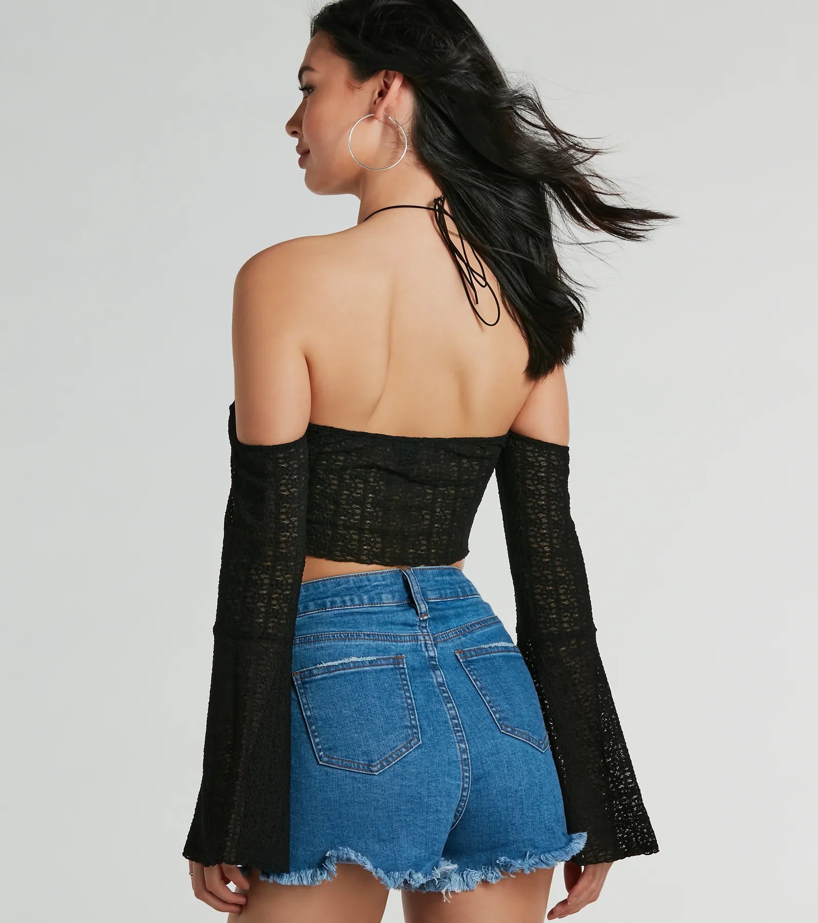 Ultimate Getaway Off-The-Shoulder Crochet Top - Dreamy Vacation Essential