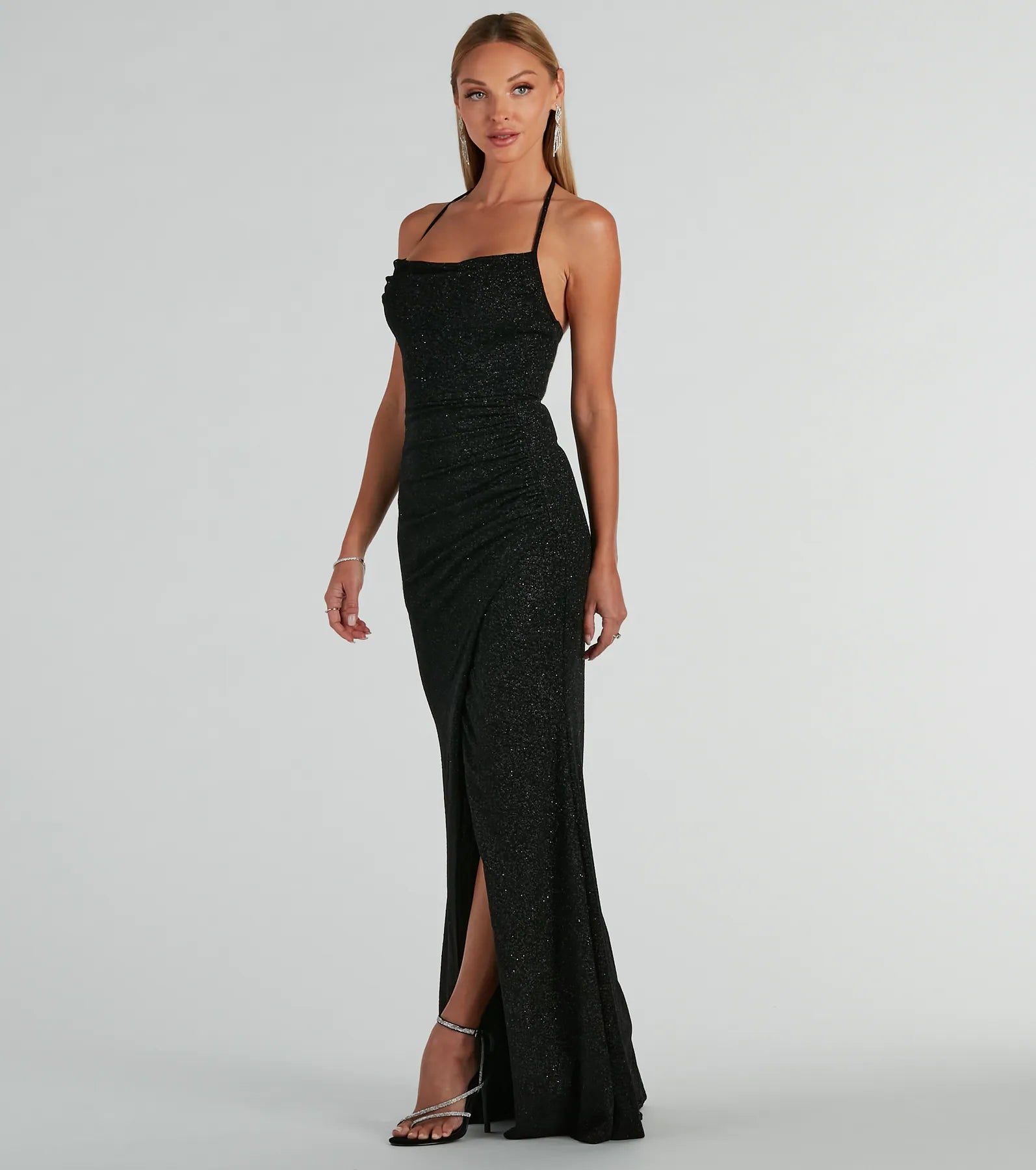 Sevi Ultimate Glitter Mermaid Evening Gown