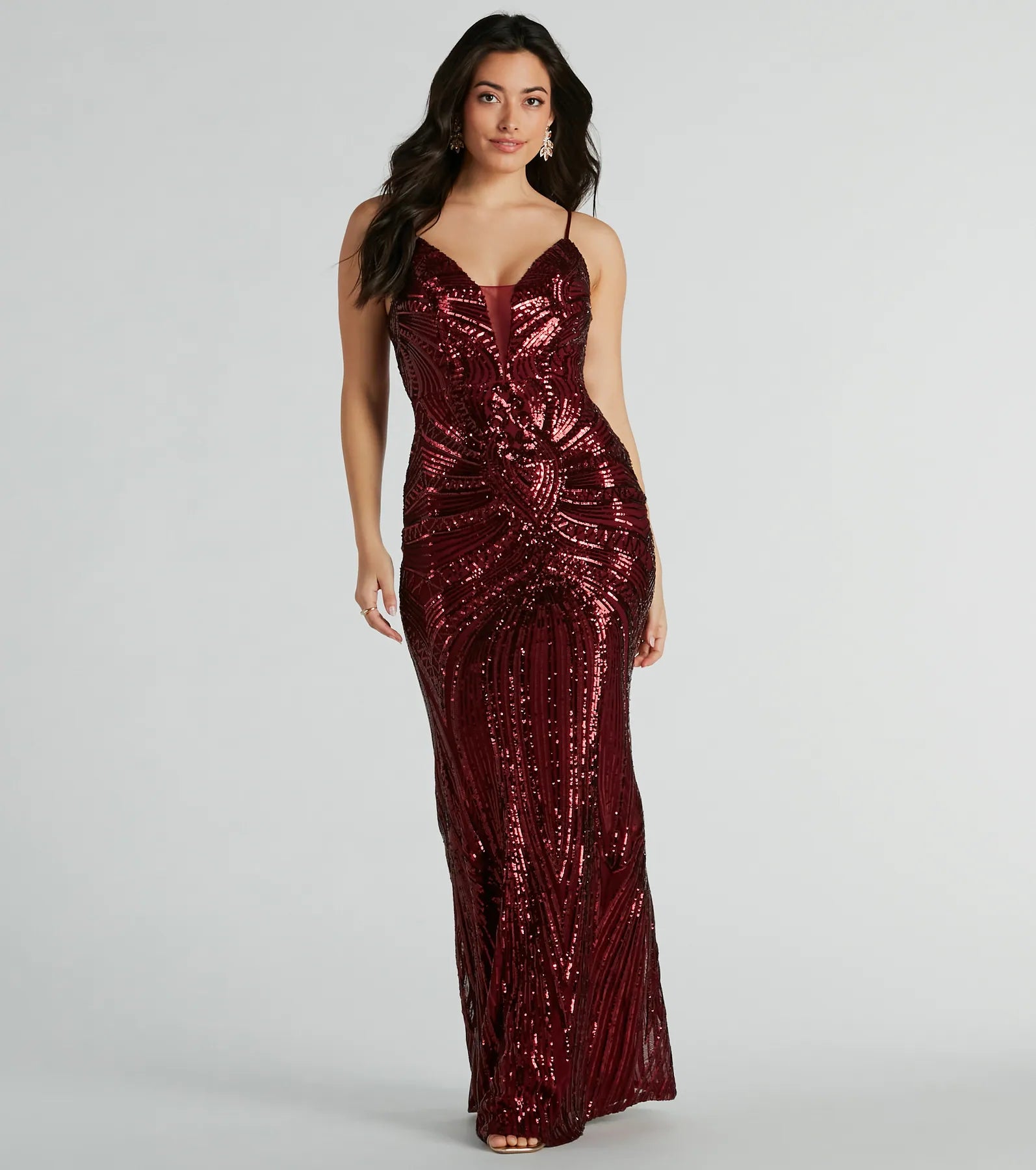 Premium Pauline Sequin Glamour Dress – Ultimate Formal Elegance