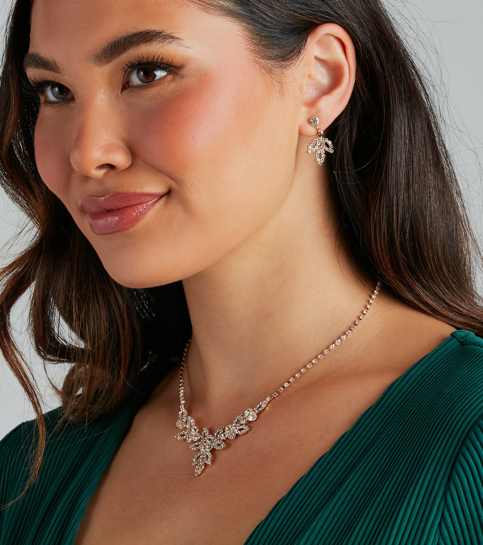 Premium Luxe Necklace & Earrings Set - Ultimate Elegance