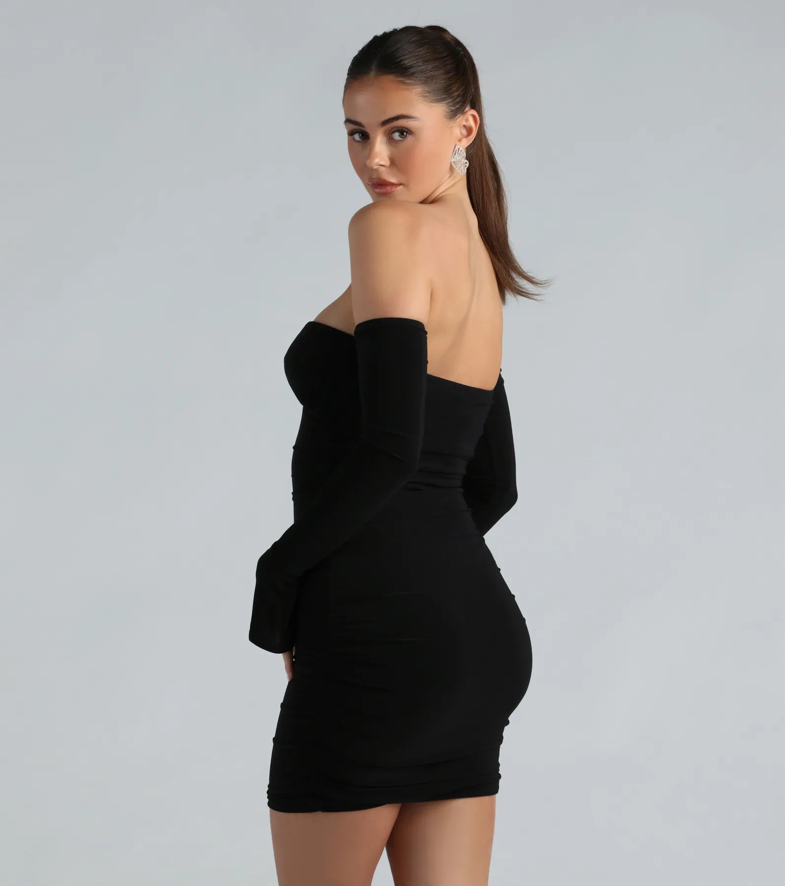 Ultimate Sexy Off-The-Shoulder Mini Dress - Bold & Flirty