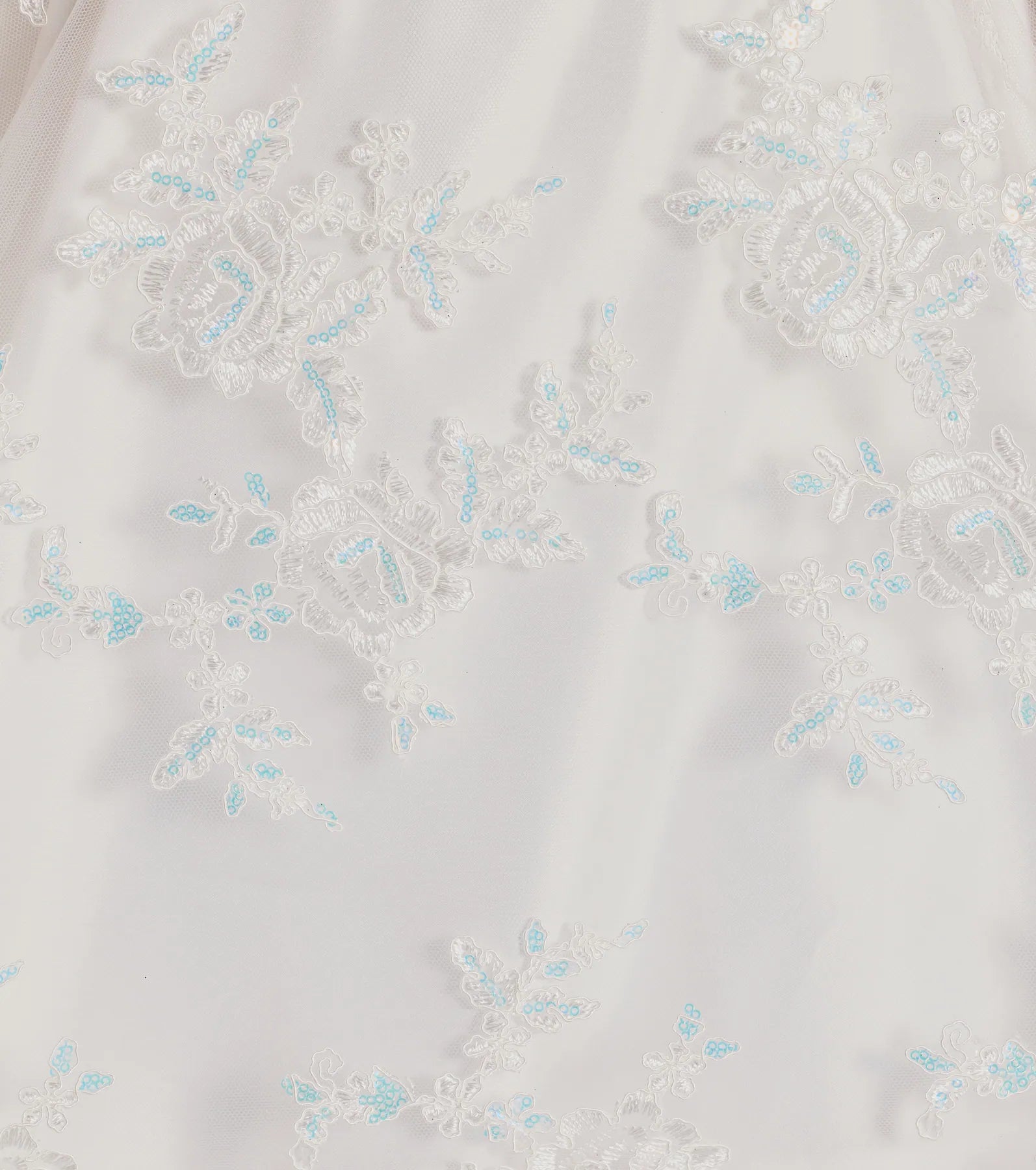 Chloe Premium Sequin Embroidered Mesh Skater Dress