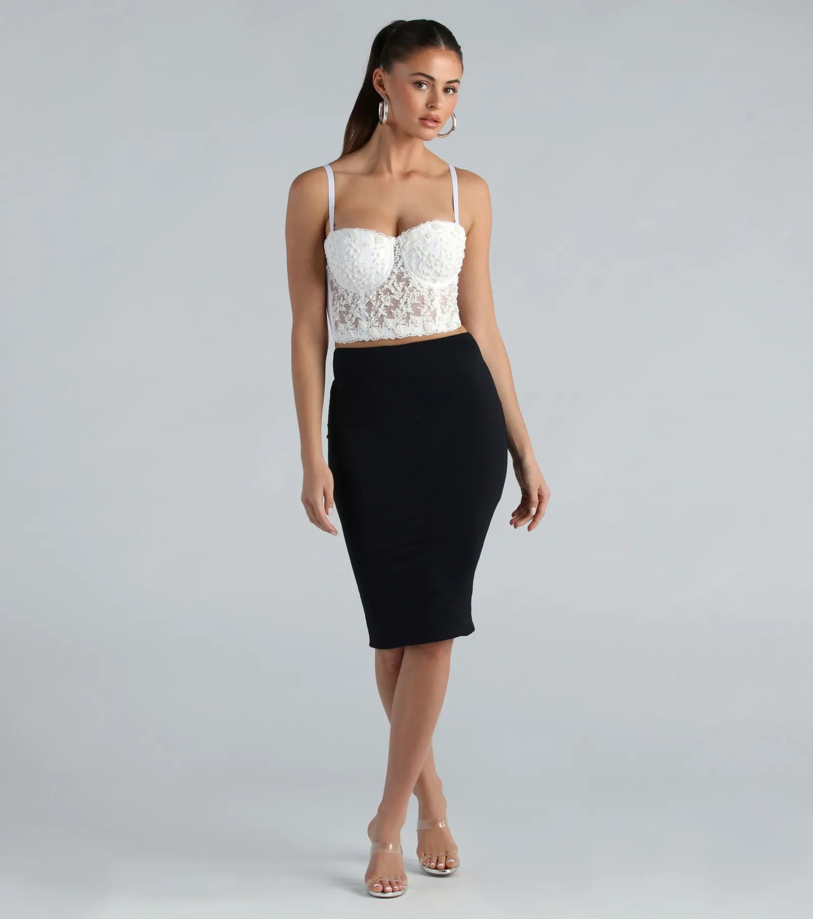 Ultimate Seamless Smooth Knit High-Rise Pencil Skirt