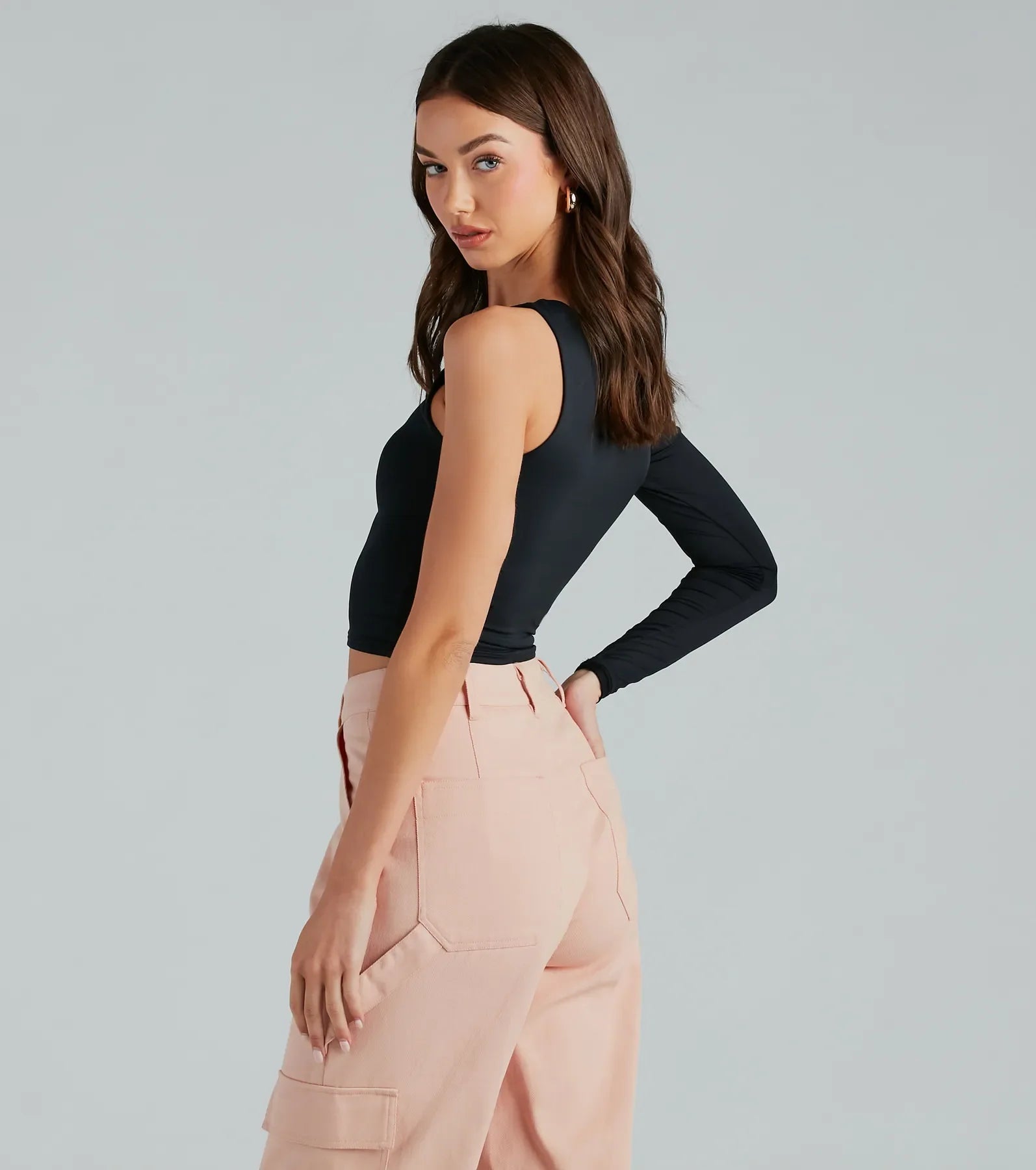 Premium Asymmetric Knit Top - Trendy & Versatile