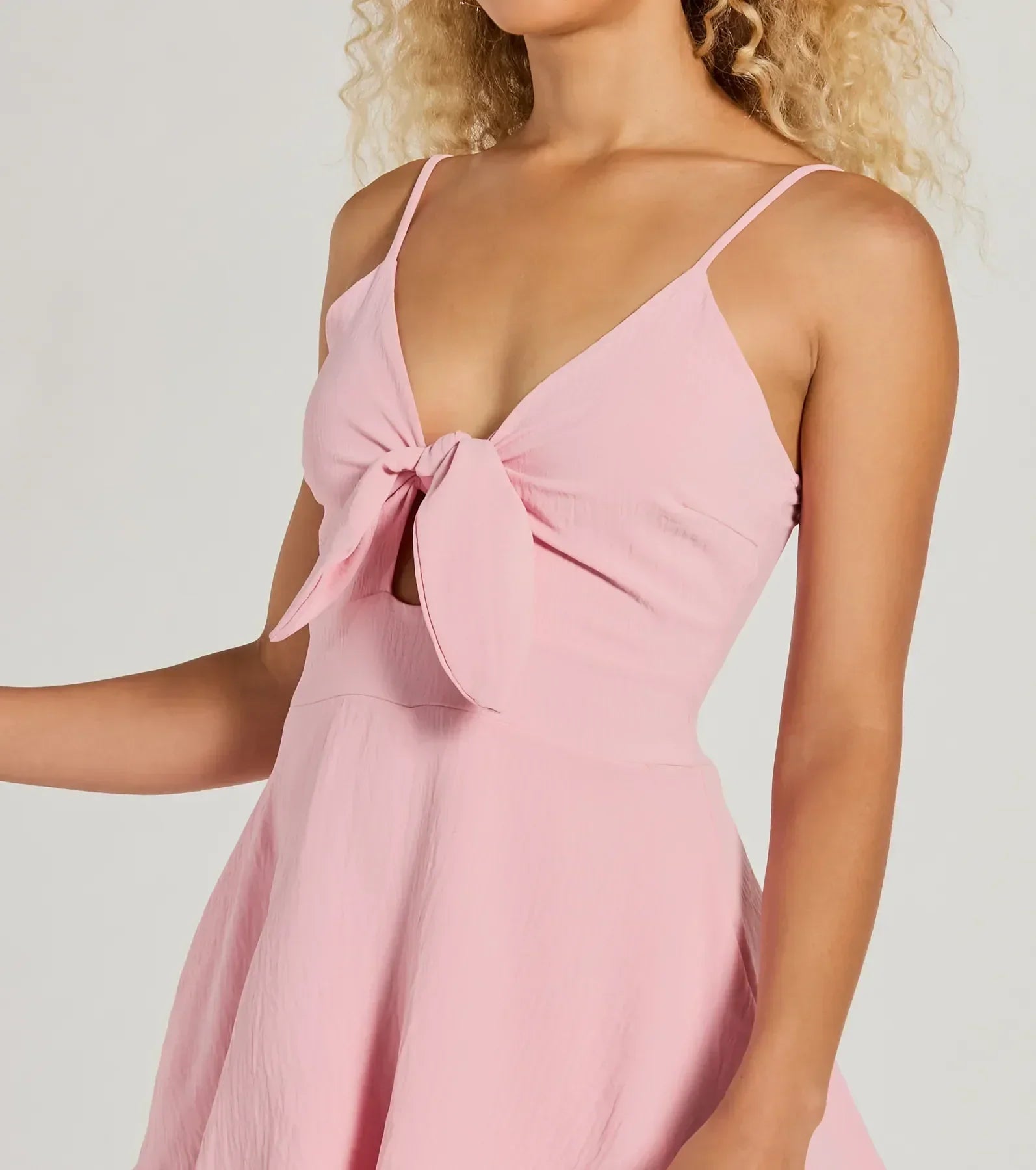 Ultimate Flirty Tie-Front Romper for Weekend Glam