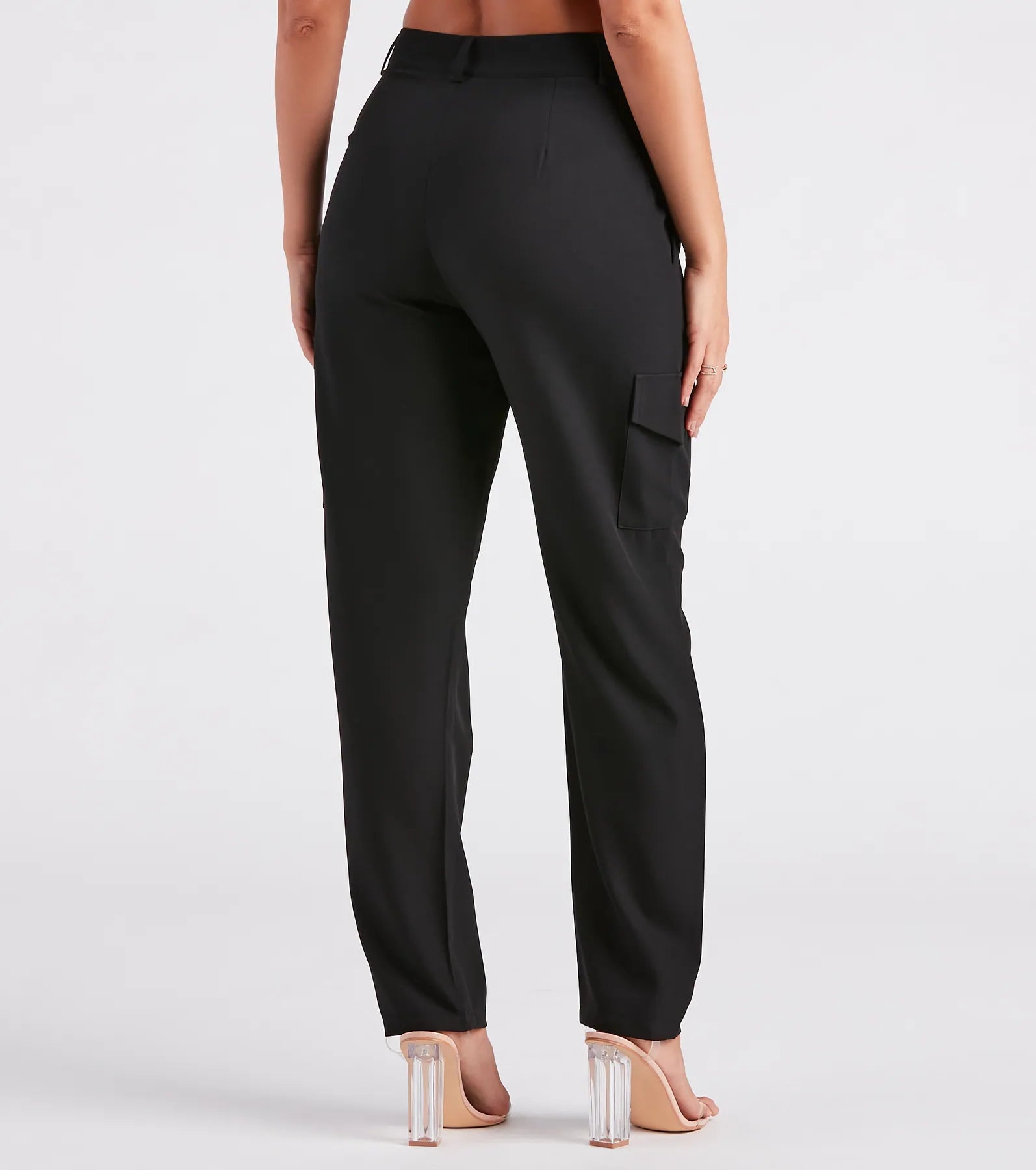 Ultimate Sophistication High-Rise Cargo Pants