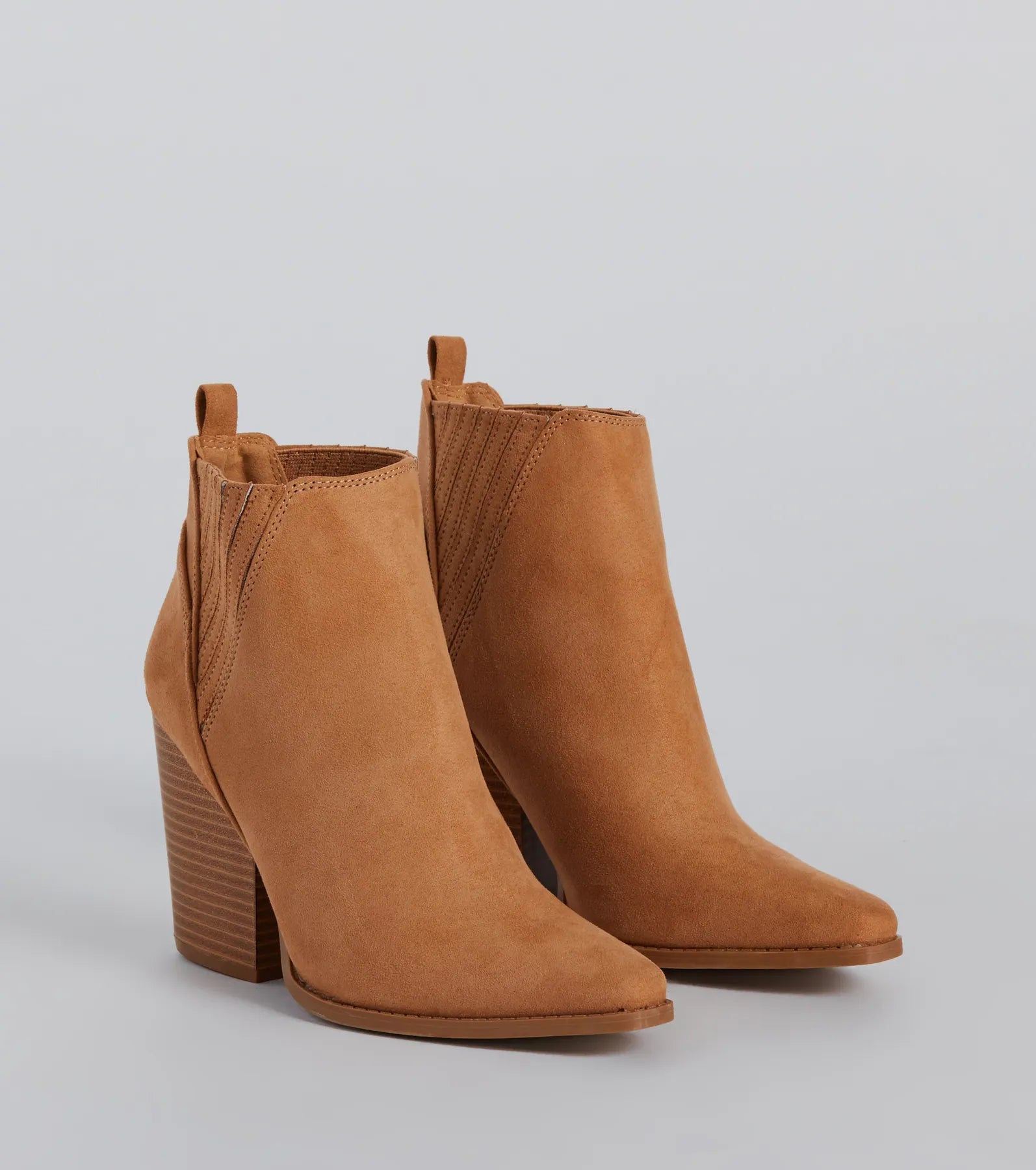 Ultimate Western Chic Block Heel Booties