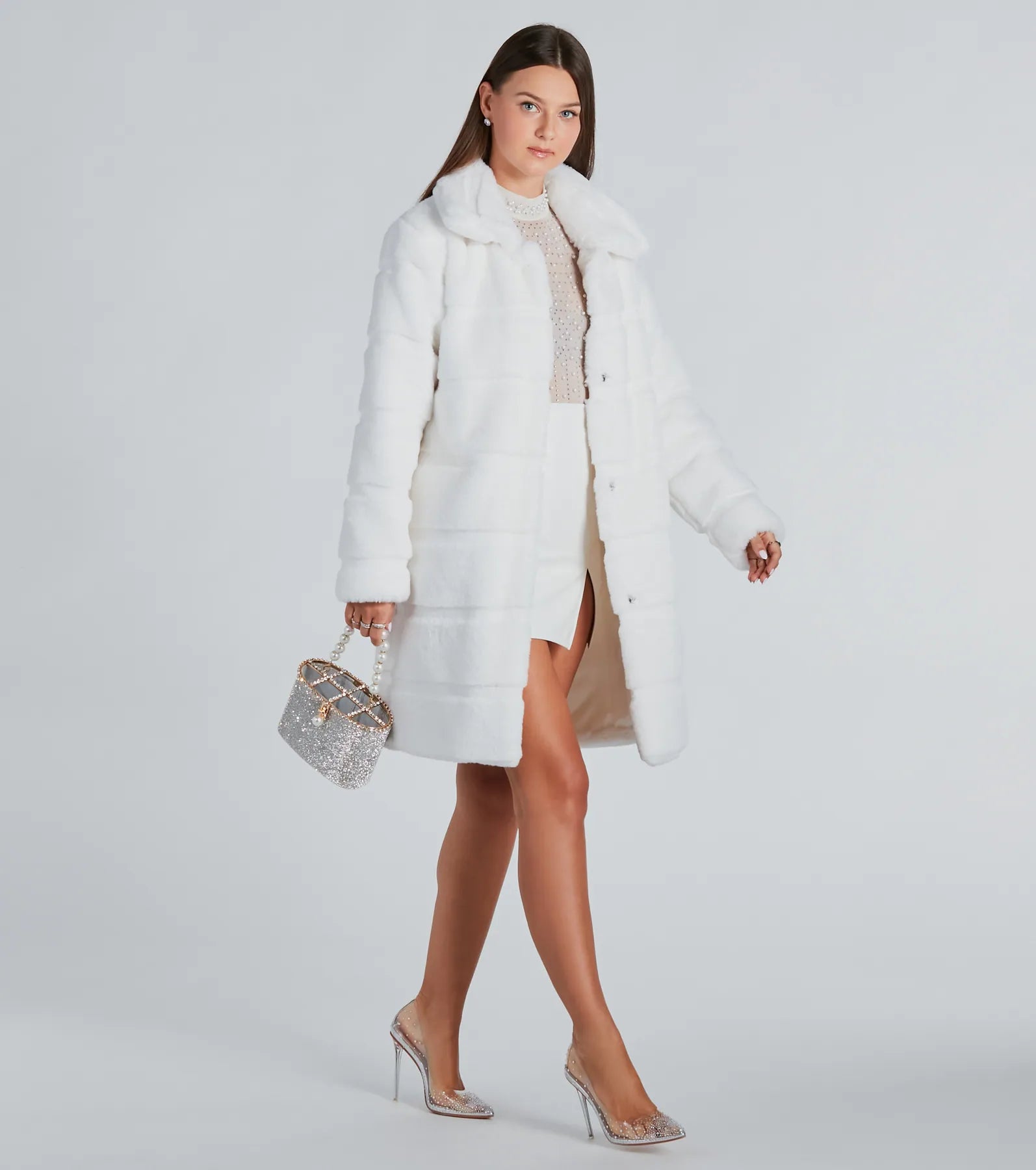 Ultimate Luxe Long Faux Fur Coat – Premium Winter Style