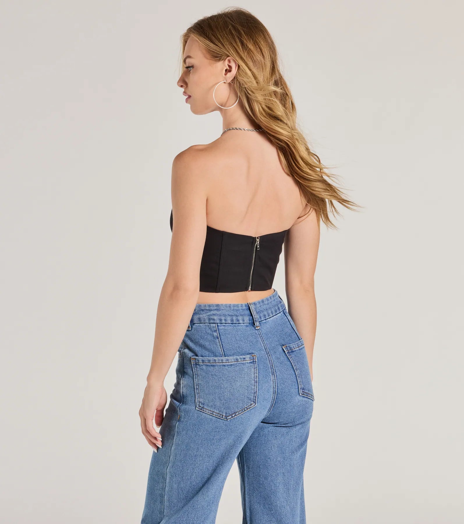 Ultimate Strapless Corset Crop Top - Premium Snatched Fit