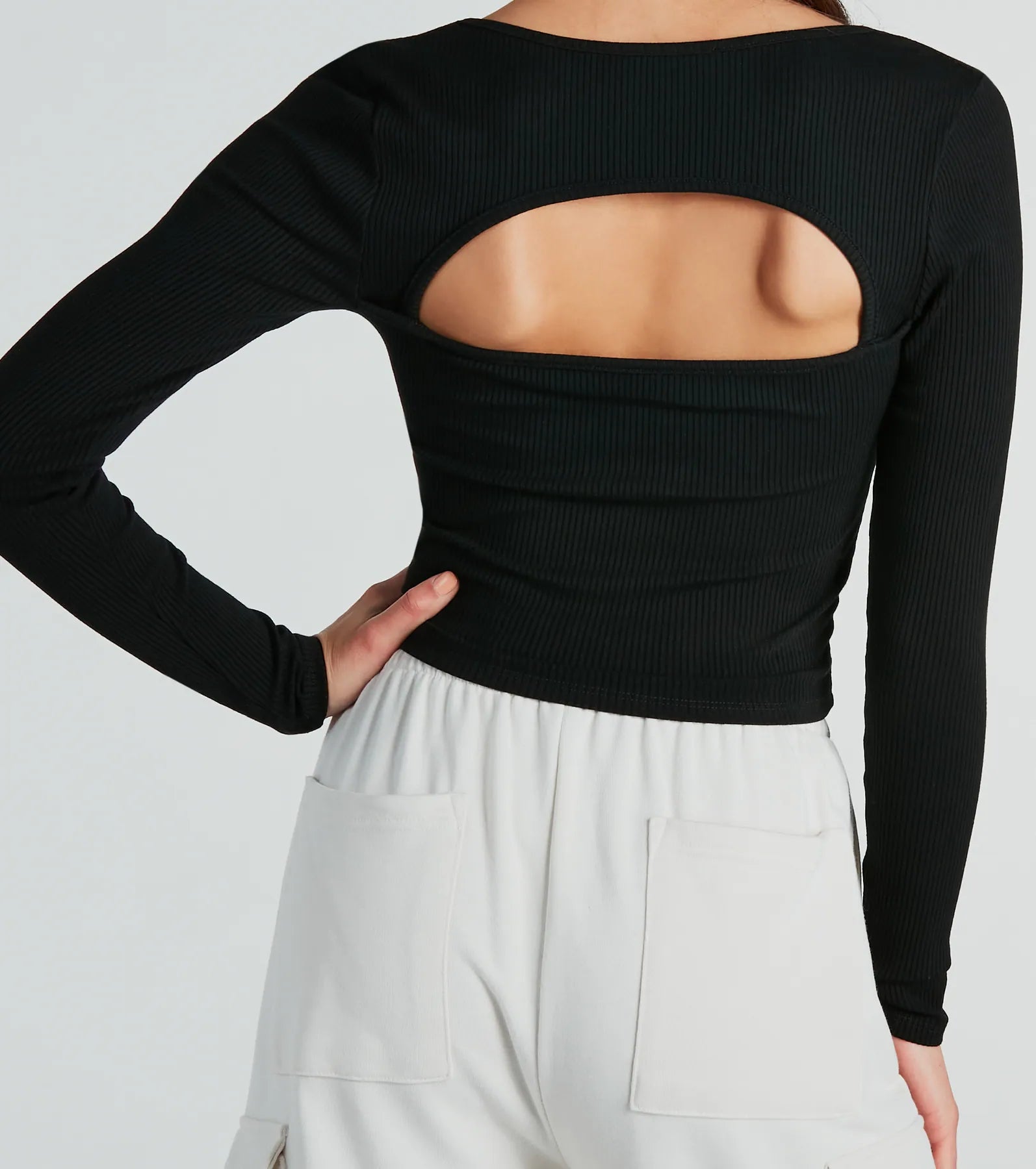 Premium Signature Stunner Rib Knit Top - Effortless Elegance