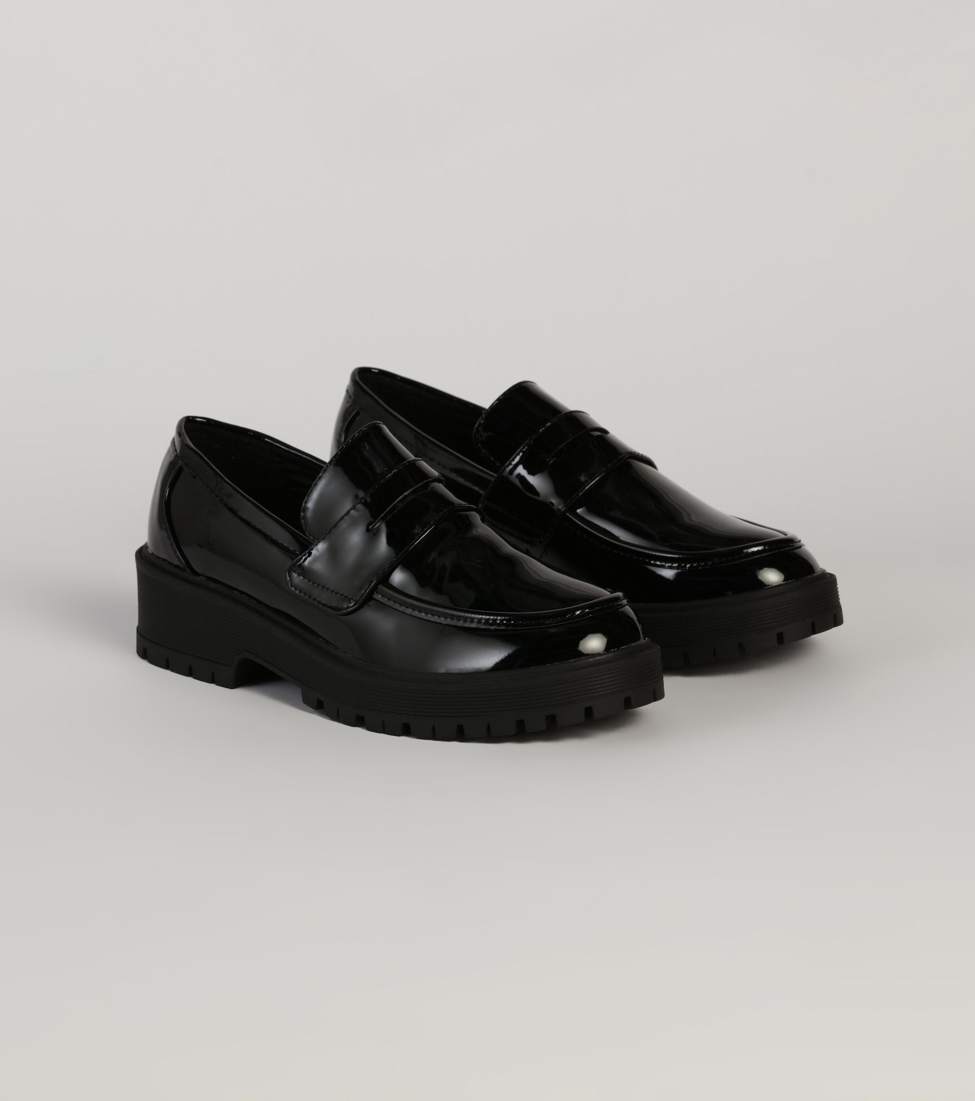 Ultimate Lug Loafers - Premium Patent Leather Style