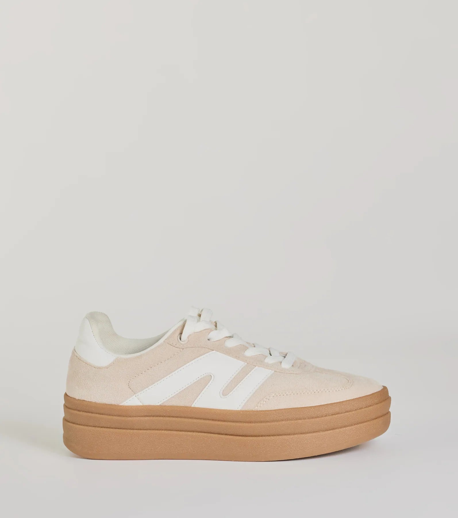 Ultimate Faux Suede Platform Sneakers - Upgrade Your Style