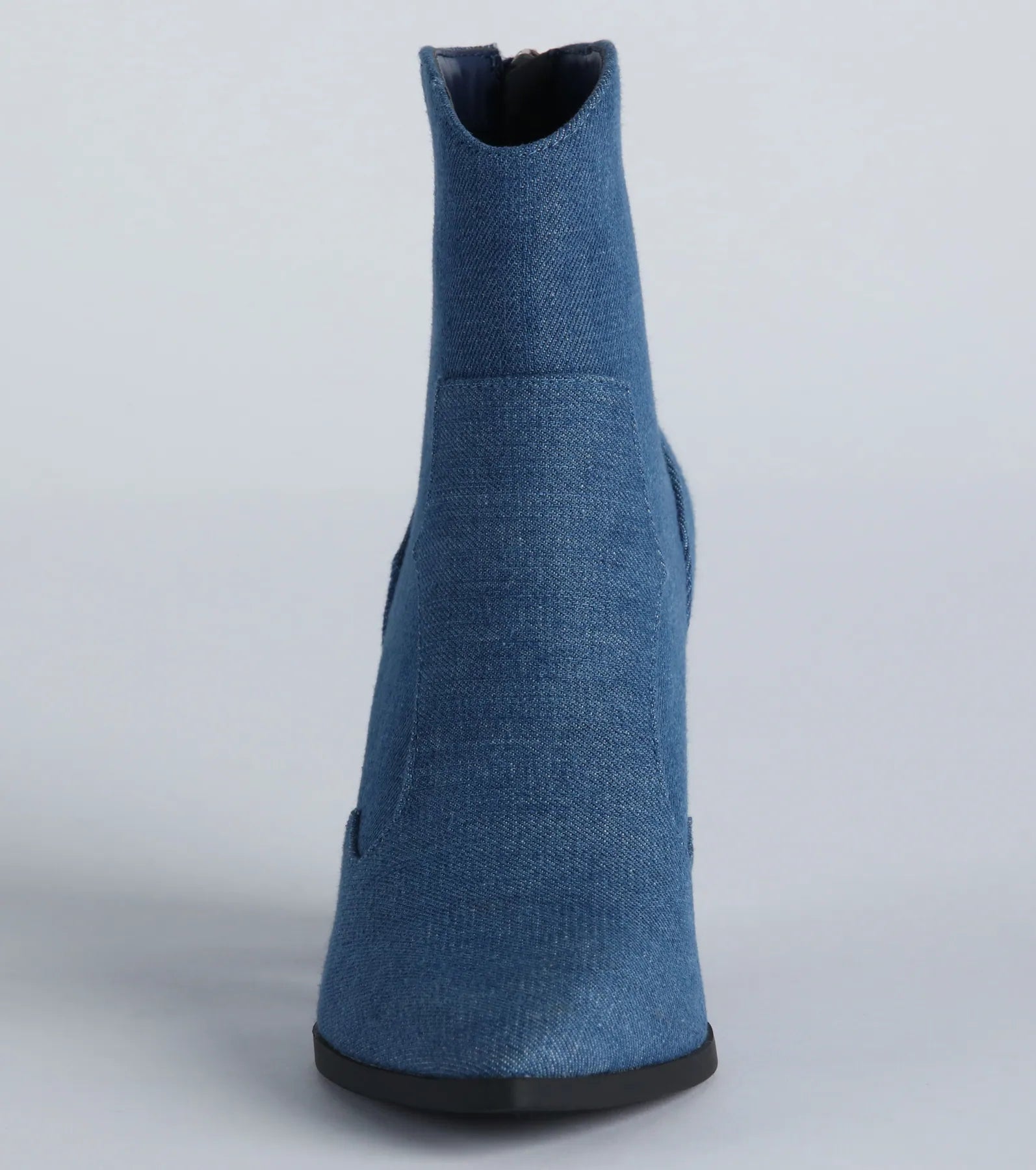 Premium Country Nights Denim Western Booties