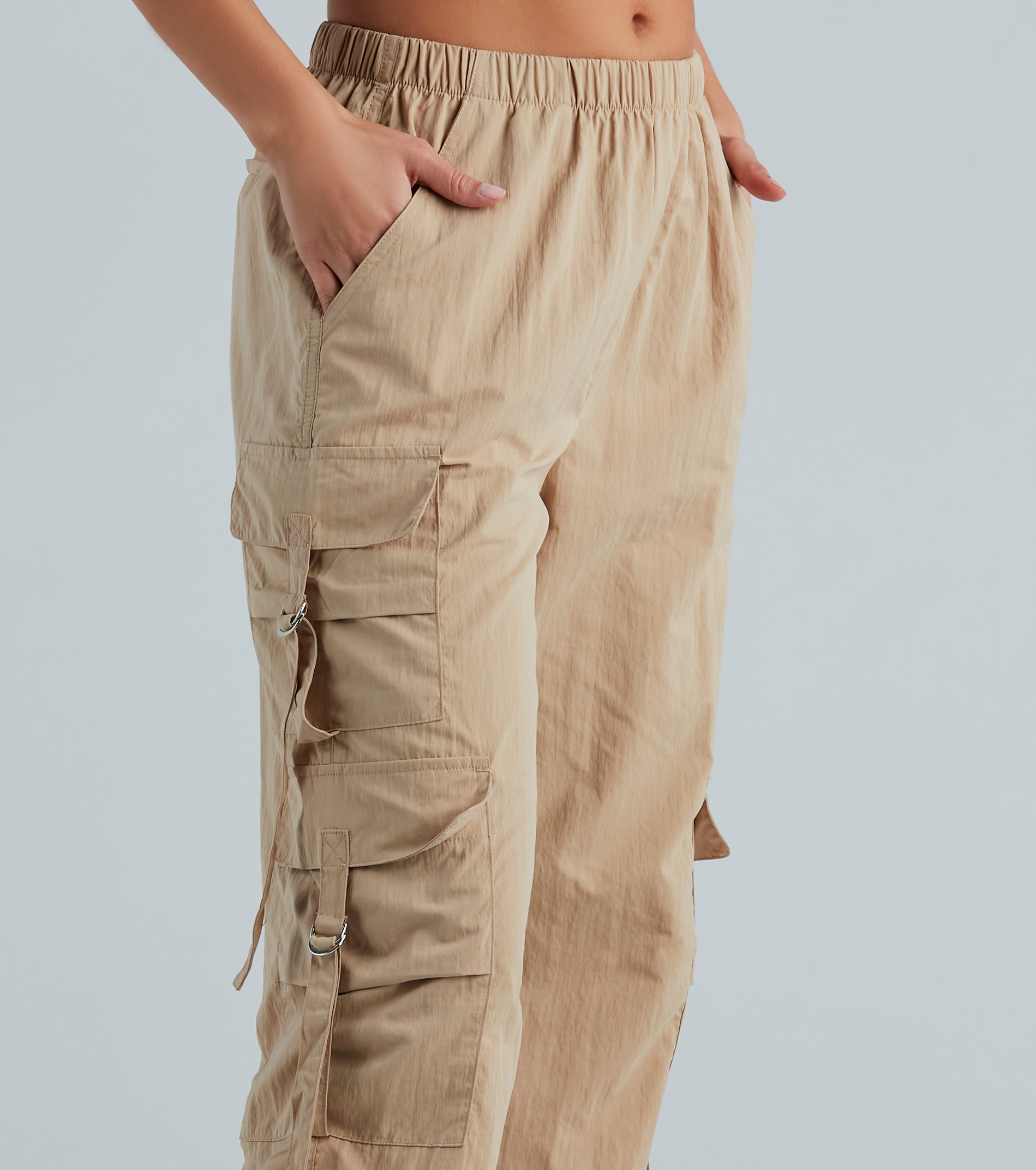 Ultimate Effortless Edge Wide-Leg Cargo Pants - Premium Style & Comfort