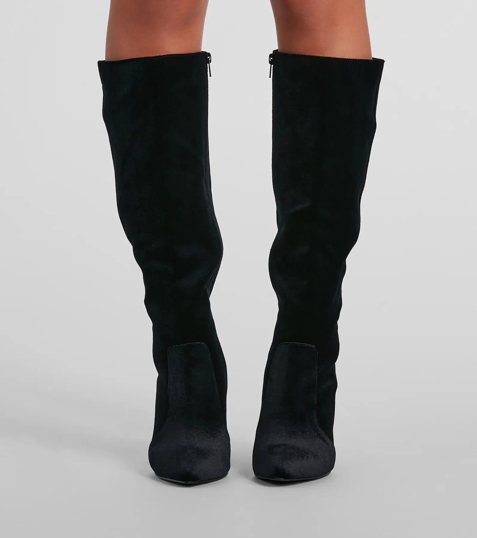 Premium Velvet Under-The-Knee Boots - Ultimate Winter Style