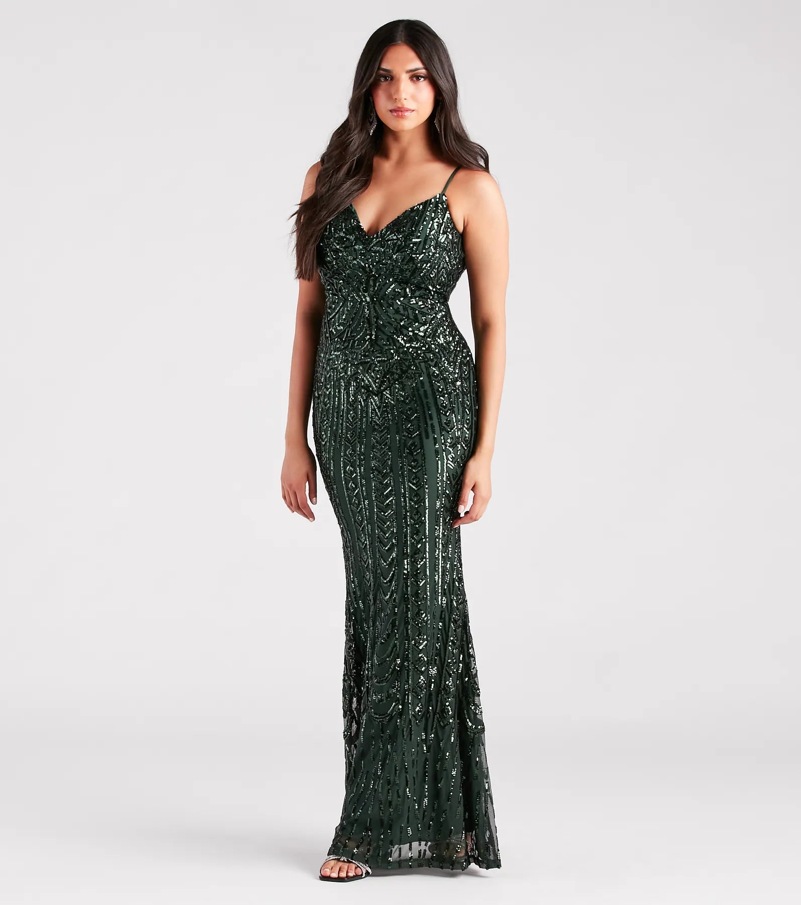 Ultimate Lyndia Boho Sequin Mermaid Party Dress