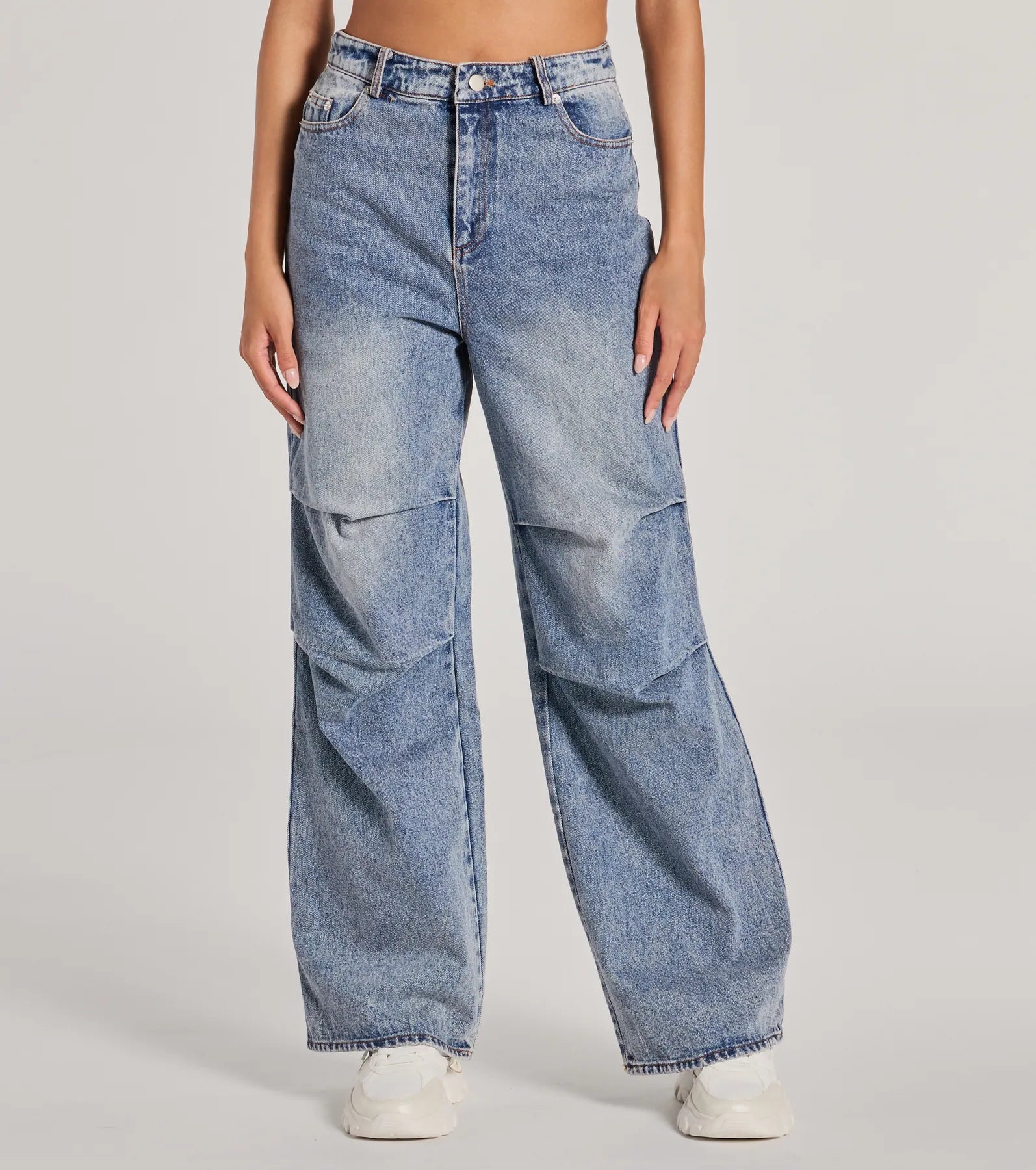 Ultimate Chic High-Rise Straight-Leg Denim Jeans