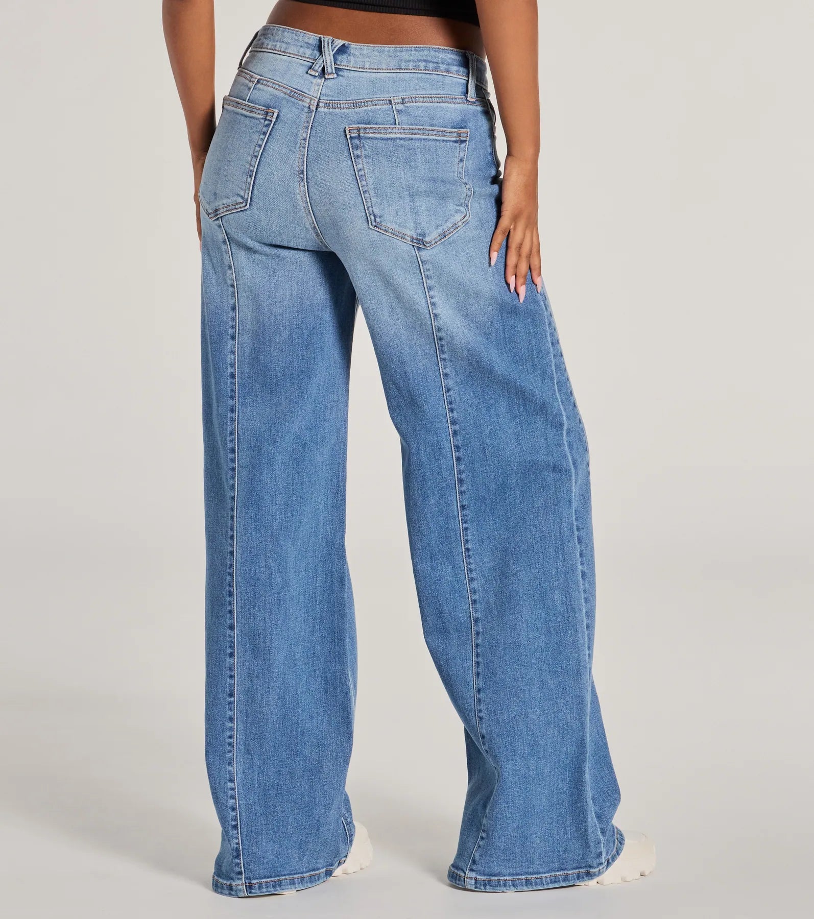 Ultimate High-Rise Wide-Leg Denim Jeans - Premium Casual Wear