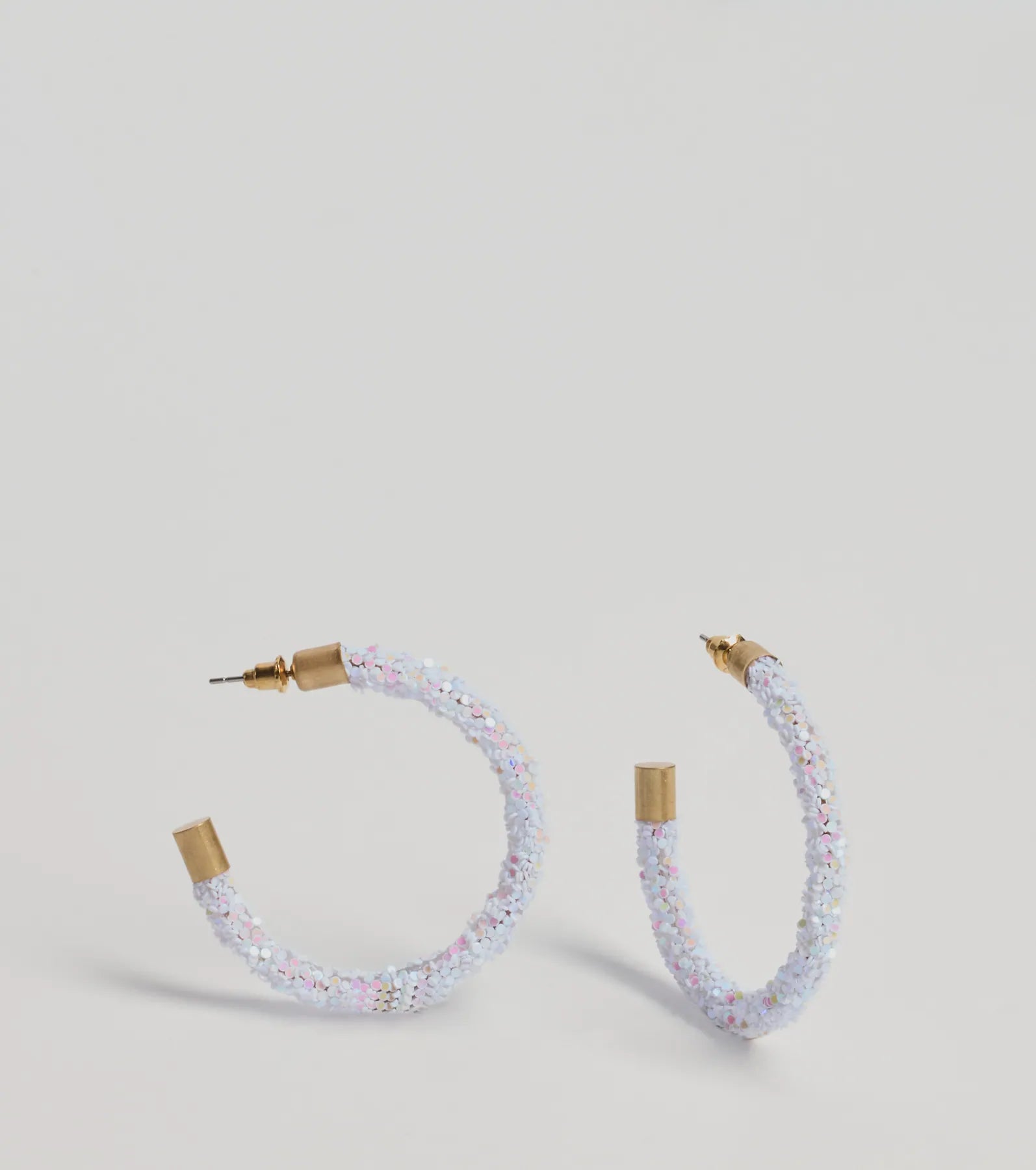 Ultimate Glow Night Hoop Earrings - Iridescent Elegance