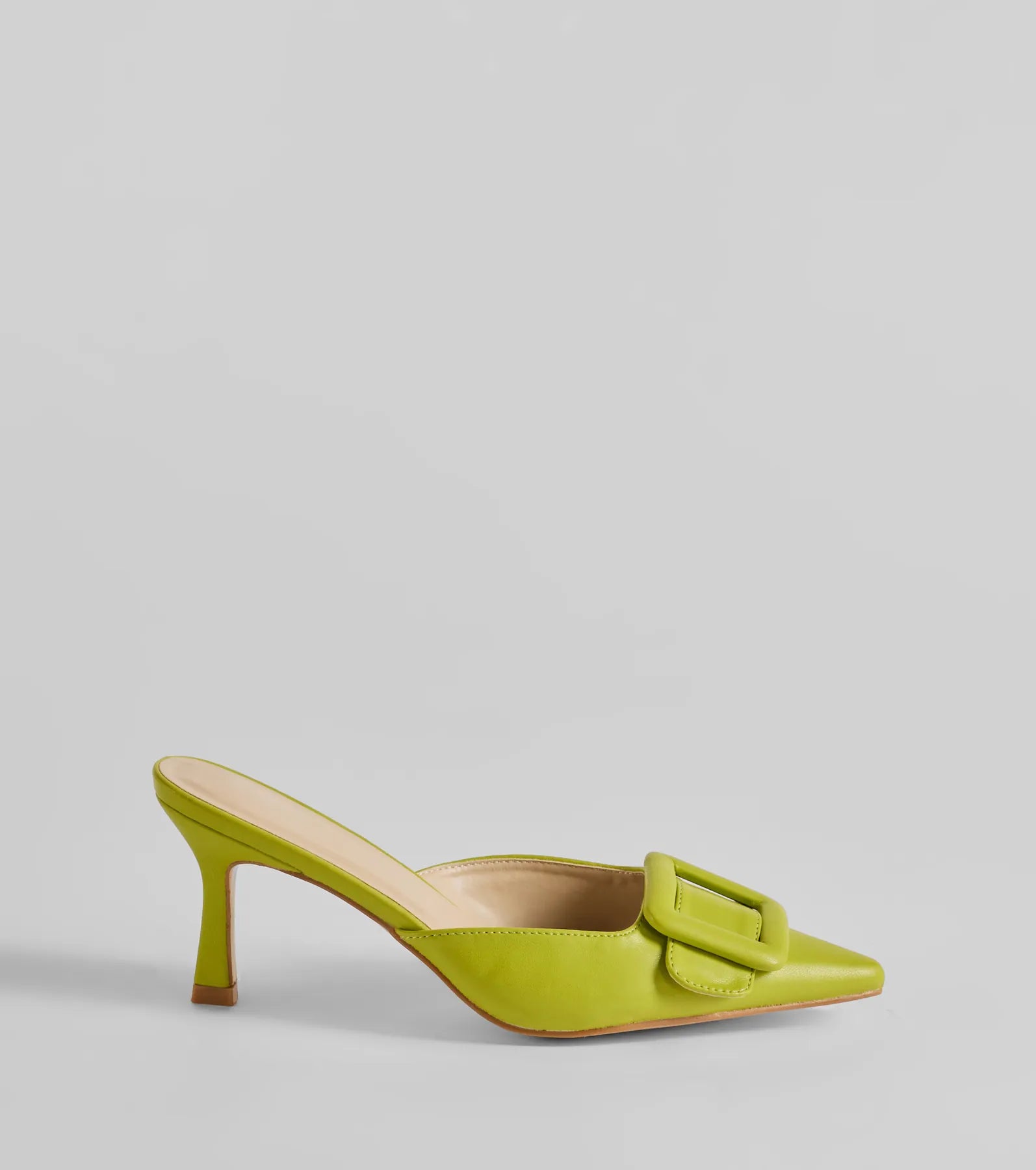 Ultimate Chic Pointed-Toe Stiletto Pumps with Belt Accent