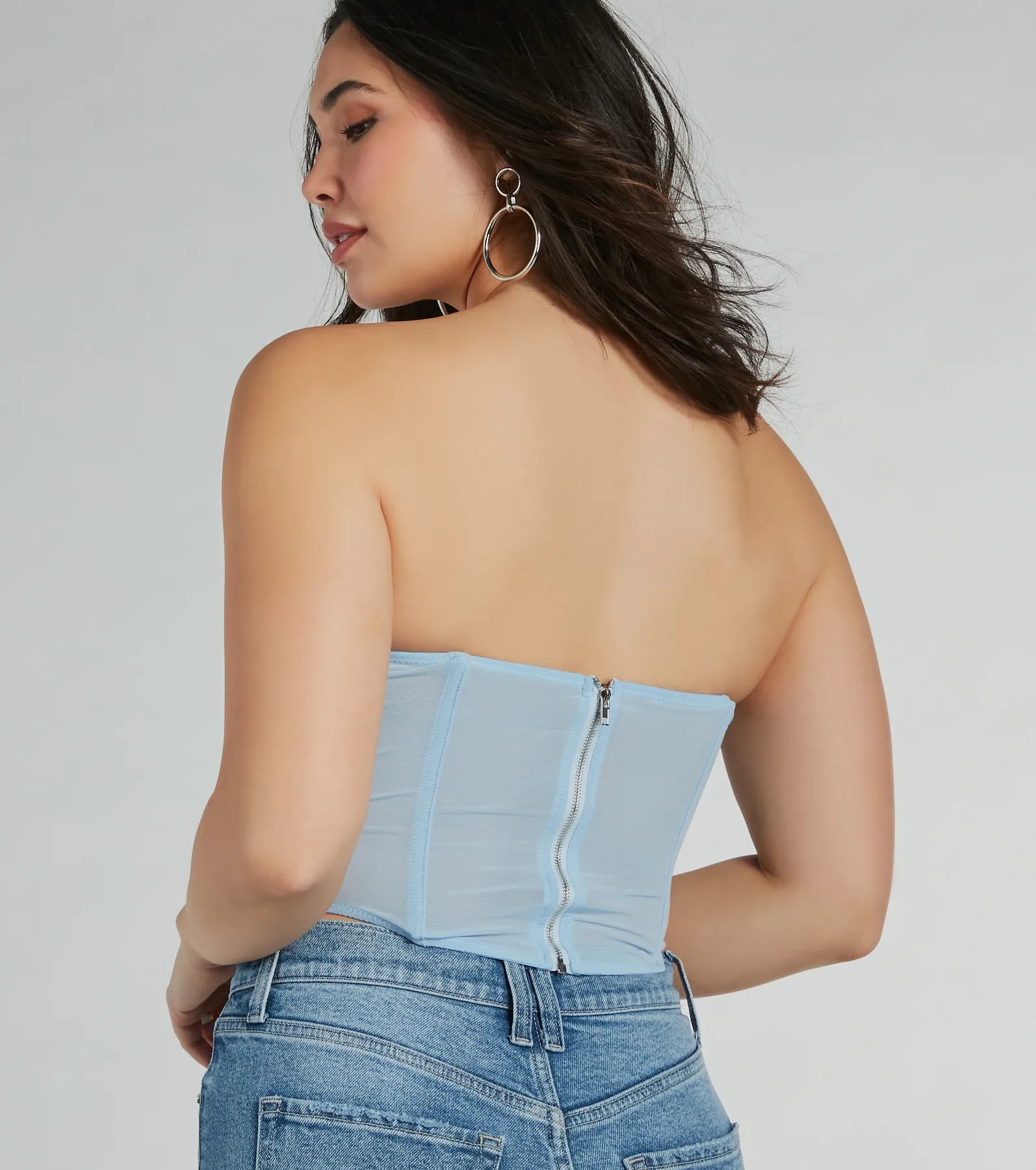 Ultimate Night-Out Cropped Corset Top