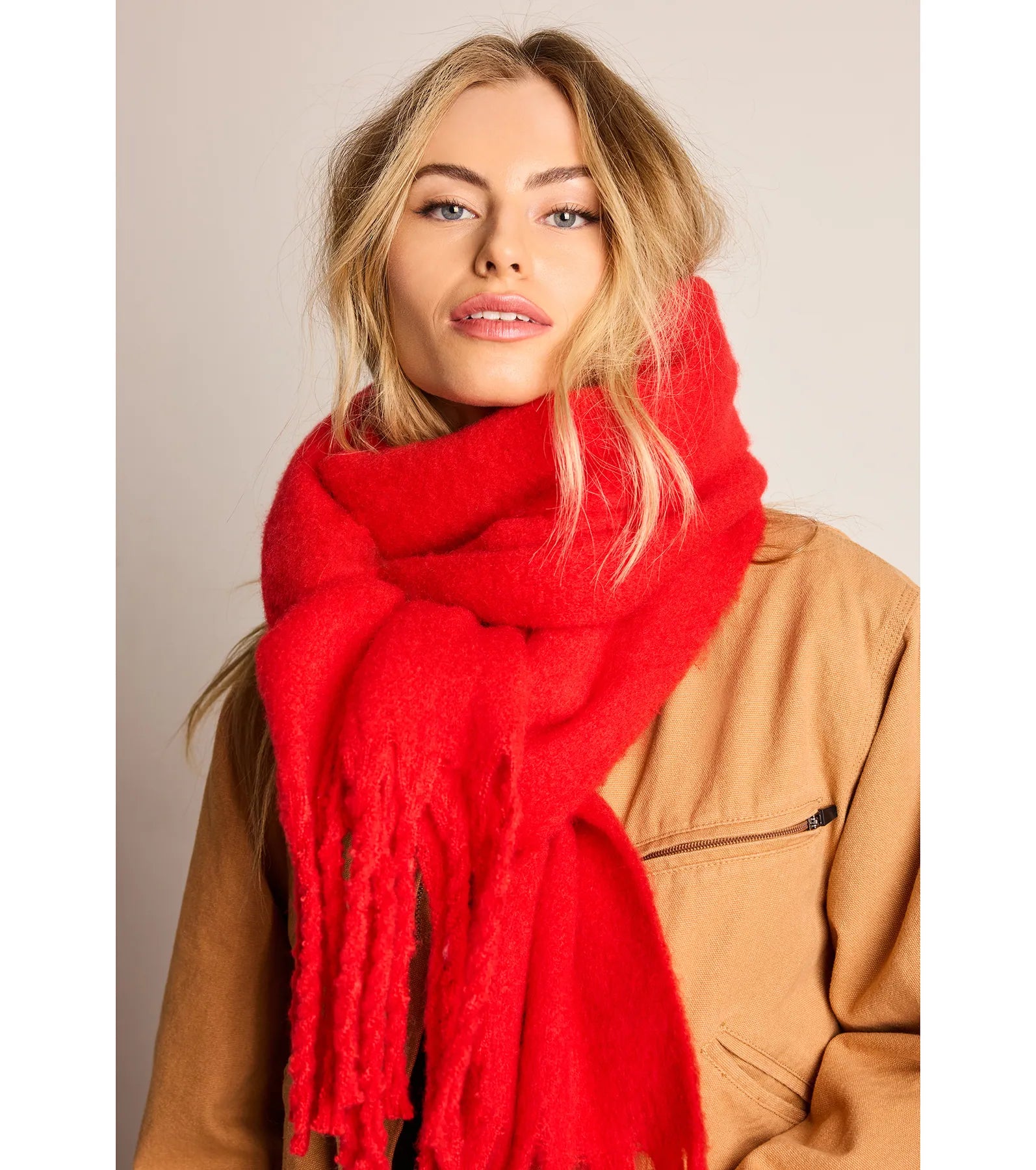 Ultimate Luxe Oversized Blanket Scarf - Premium Soft Knit Wrap