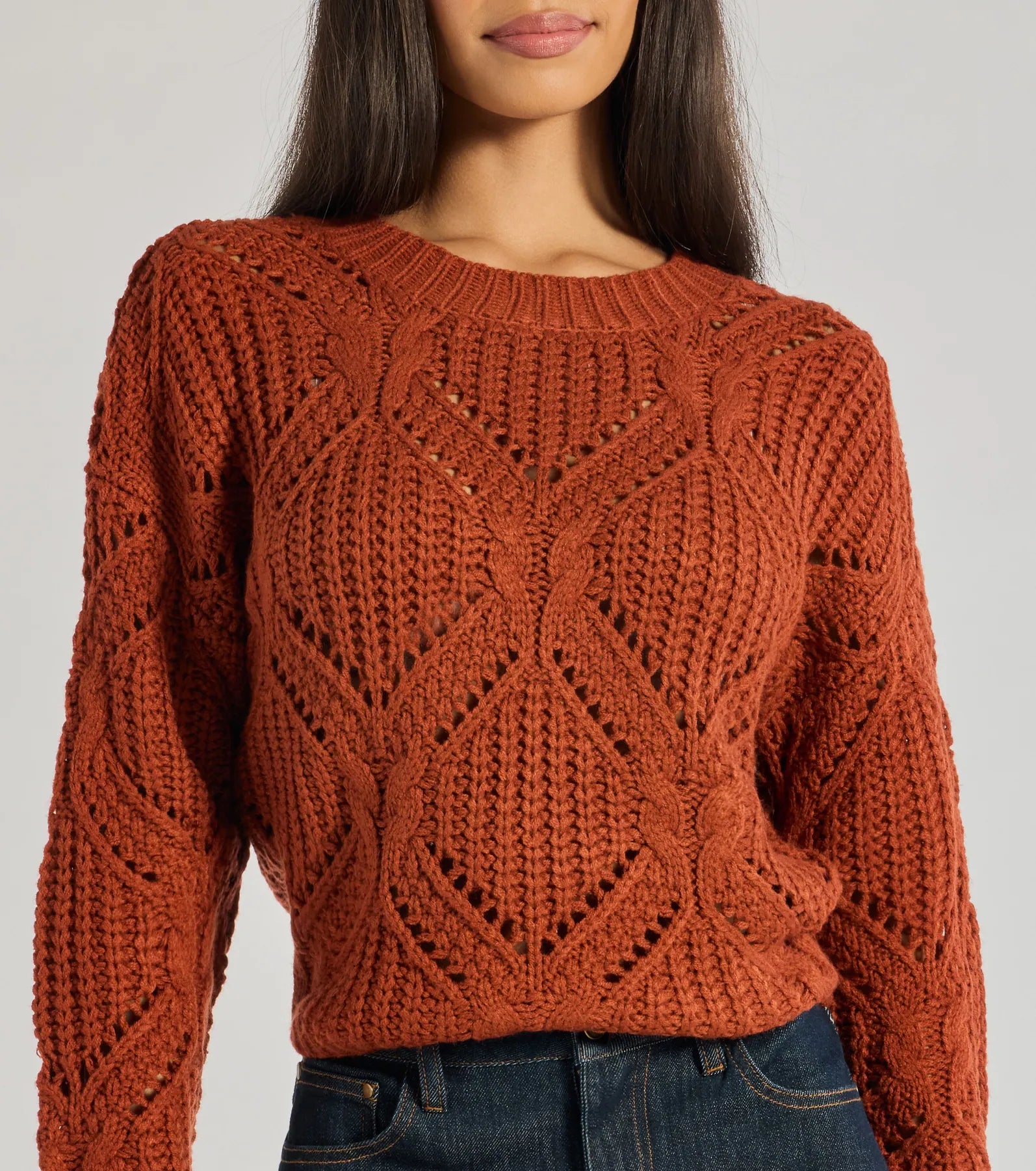 Premium Cozy Mood Cable Knit Sweater - Ultimate Comfort