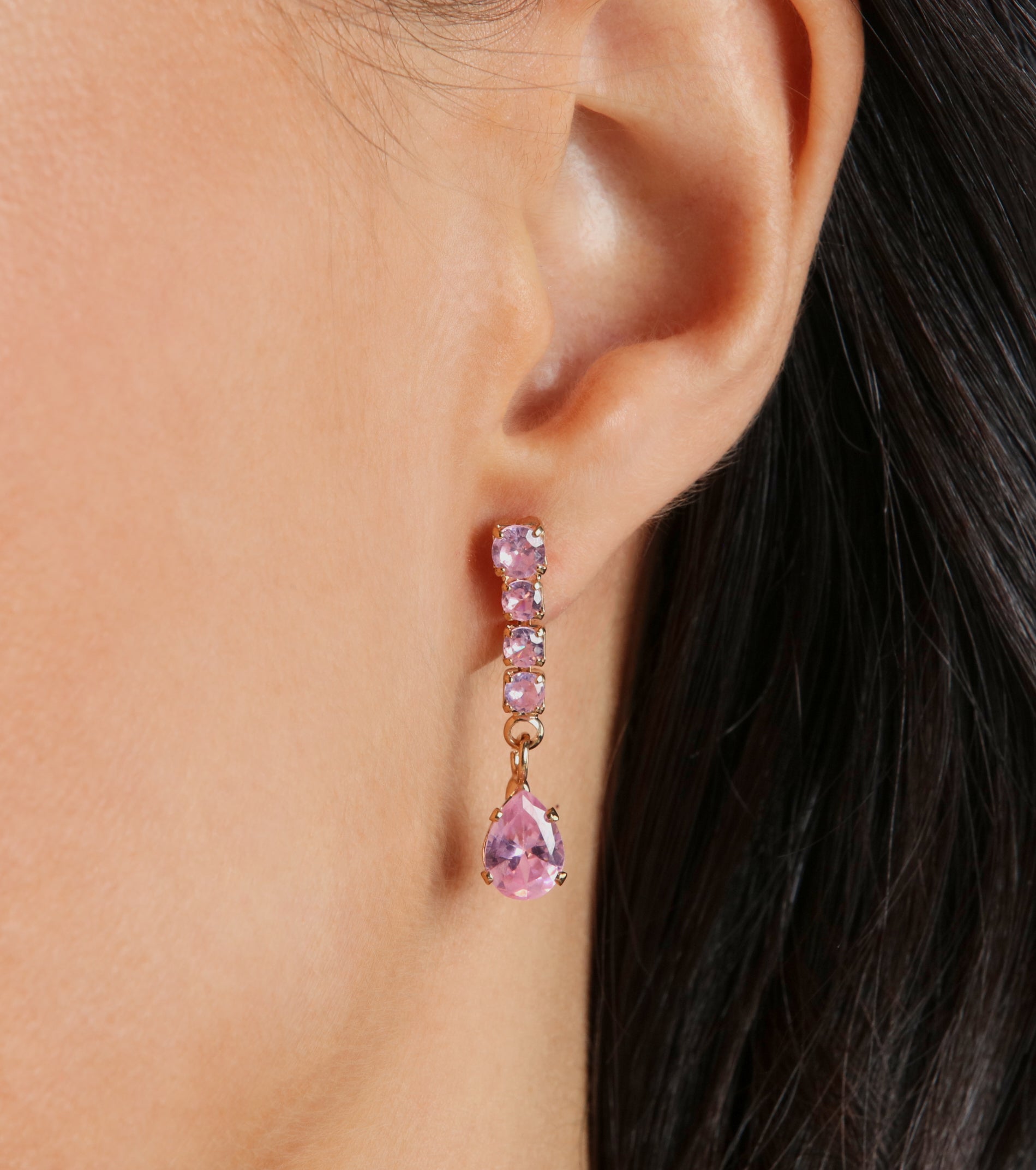 Premium Cubic Zirconia Drop Earrings - Ultimate Elegance