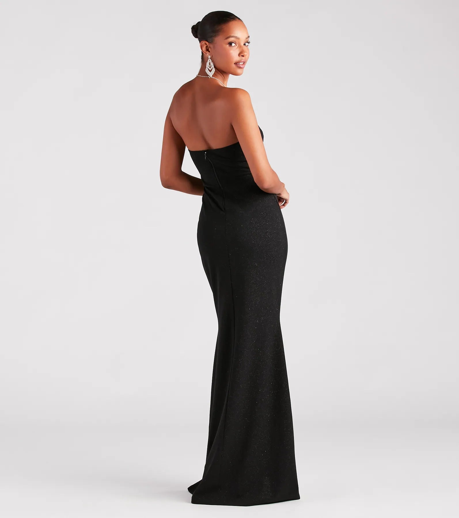 Laura Premium Glitter Mermaid Gown - Ultimate Elegance for Black Tie Events