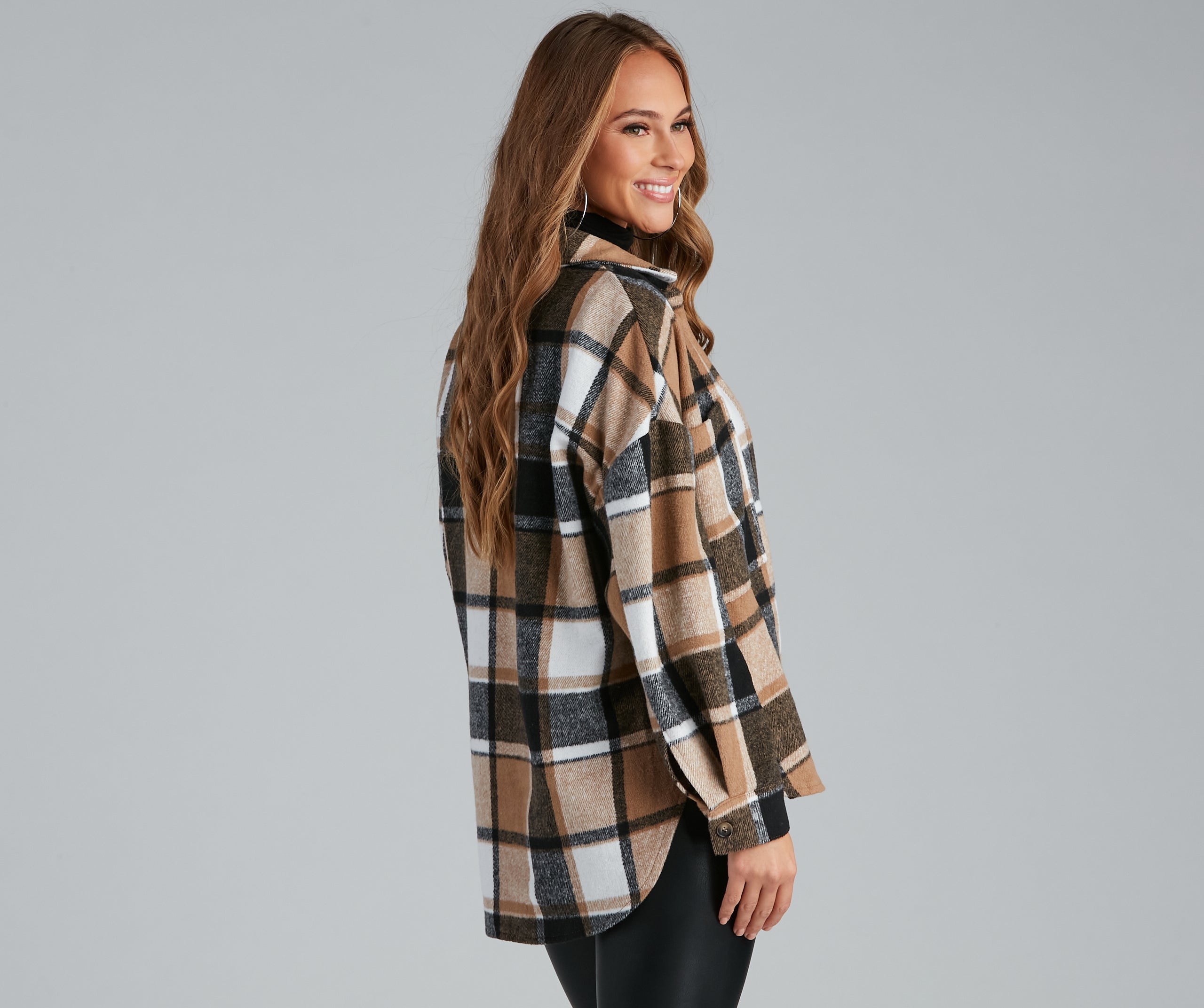 Premium Plaid Shacket - Ultimate Casual Style