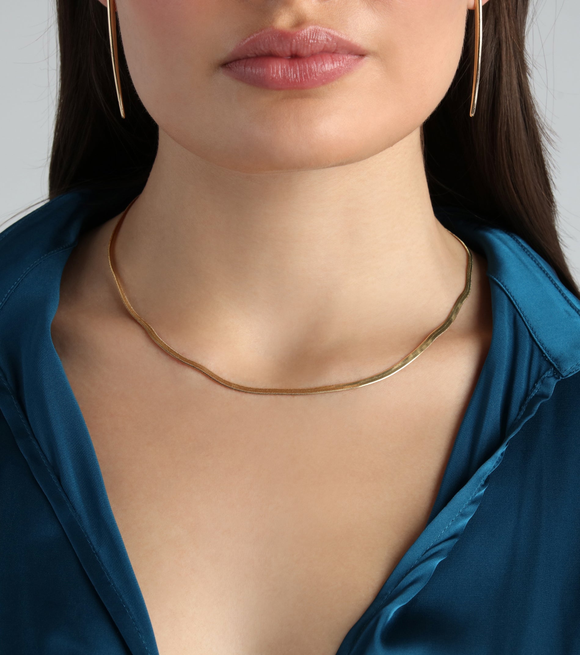 Premium Slim Snake Chain Necklace for Everyday Glamour